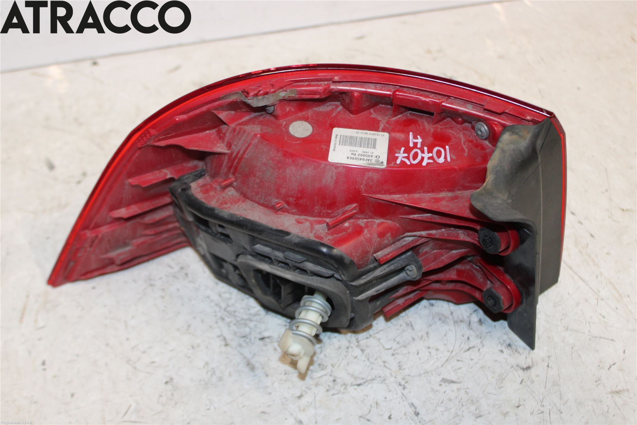 Volkswagen VW PASSAT 11-14 Baklykt Høyre