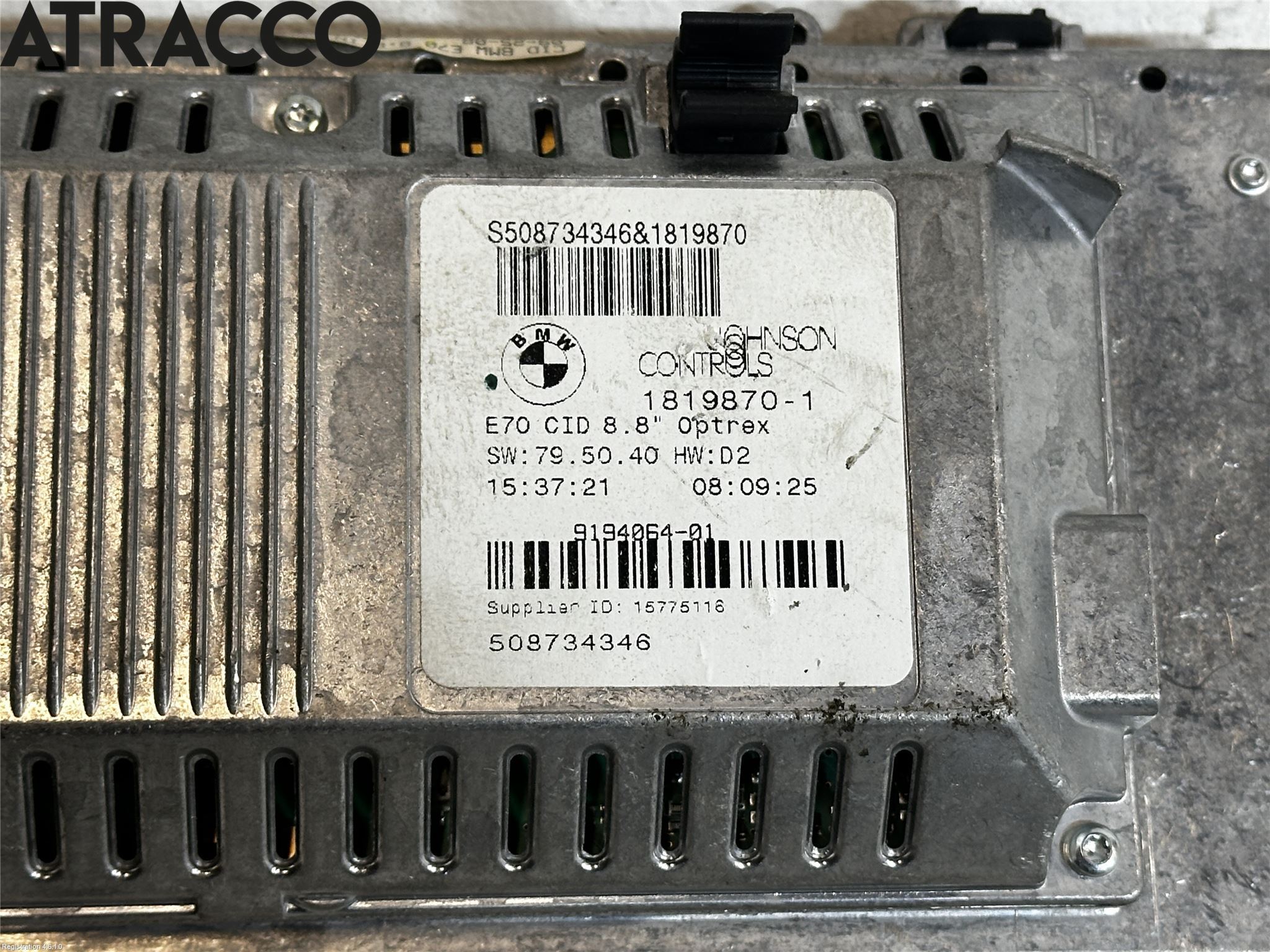 BMW X6 E71/E72   08-14 Multifunktionsdisplay