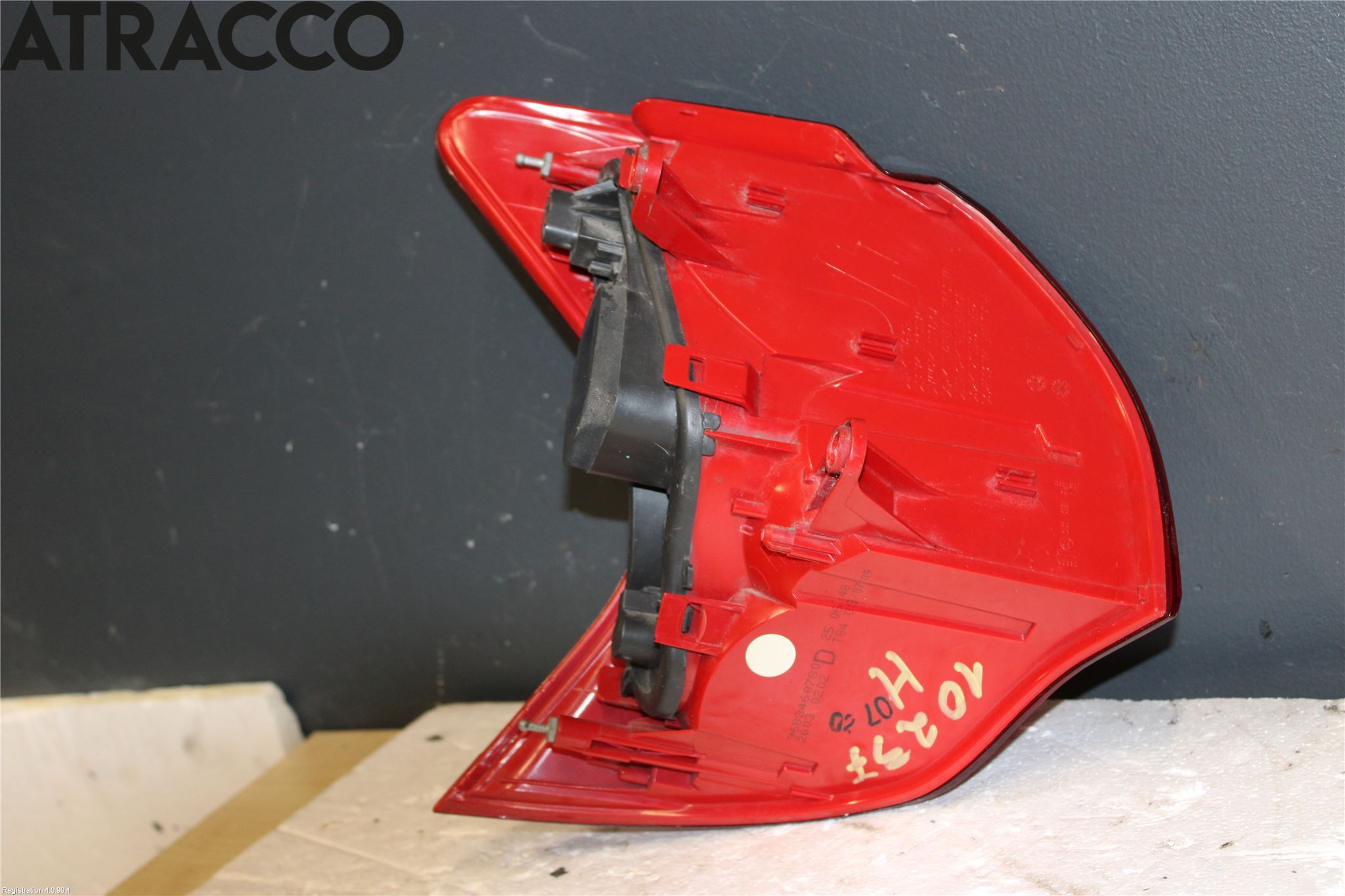 Peugeot 3008 09-16 Baklykt Høyre