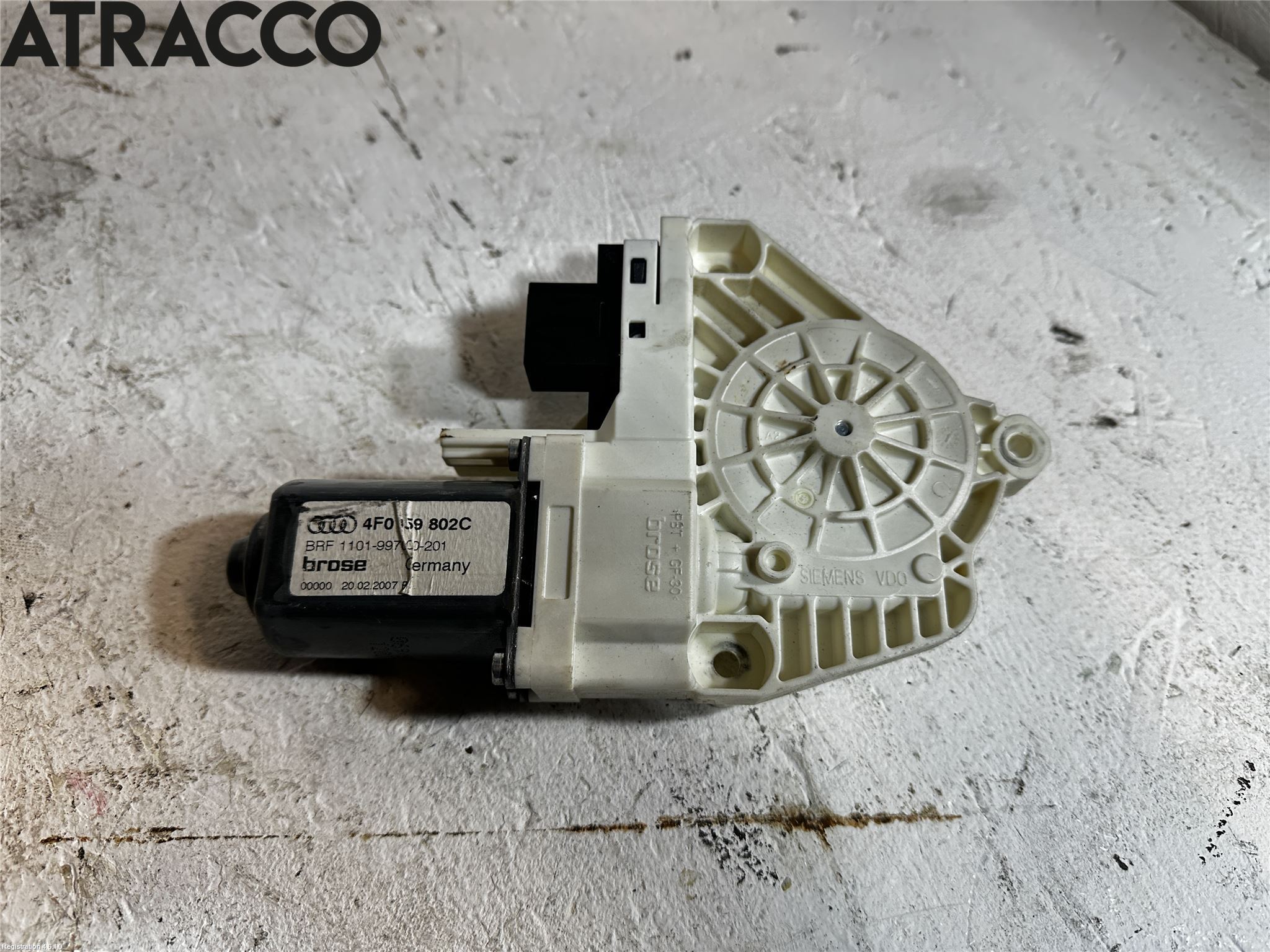 Audi A6/S6     05-11 Vindusheismotor