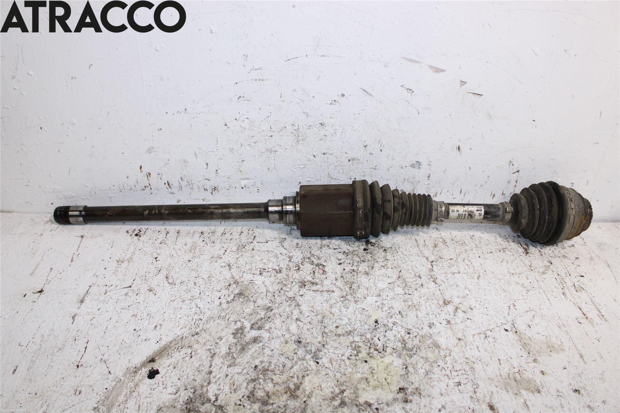 BMW X1 E84 10-15 Drivaksel Foran Kompl Høyre