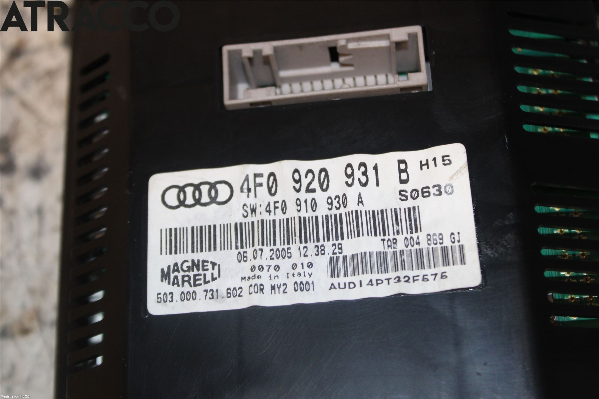 Audi A6/S6     05-11 Instr Kombinert