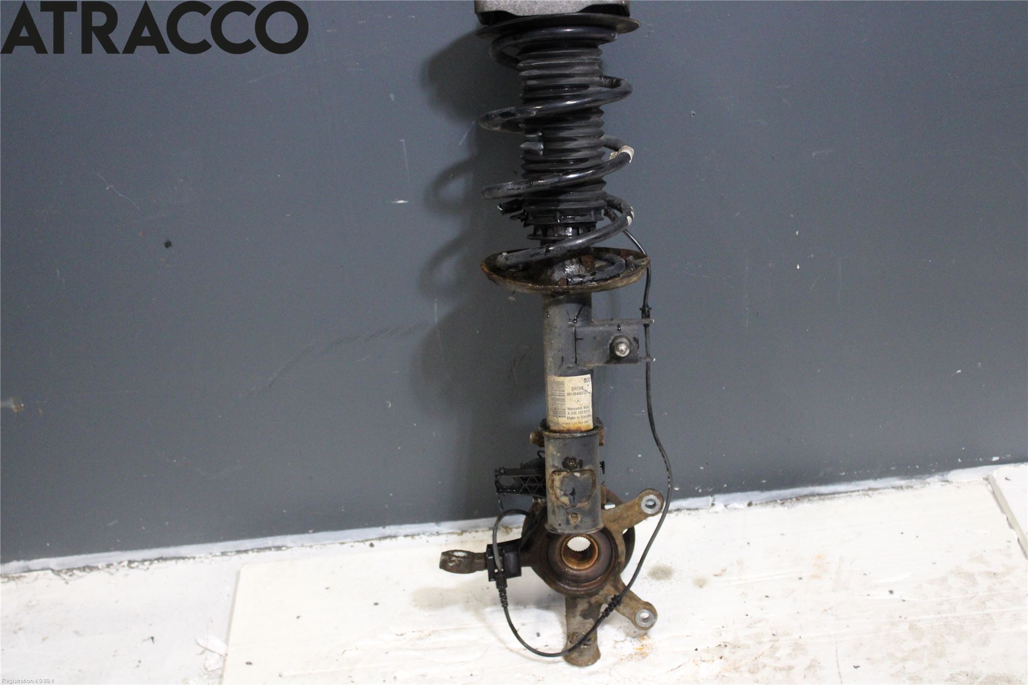 Mercedes-Benz MB B-KLASS (W246/W242) 12-19 Fjærbein Foran Venstre