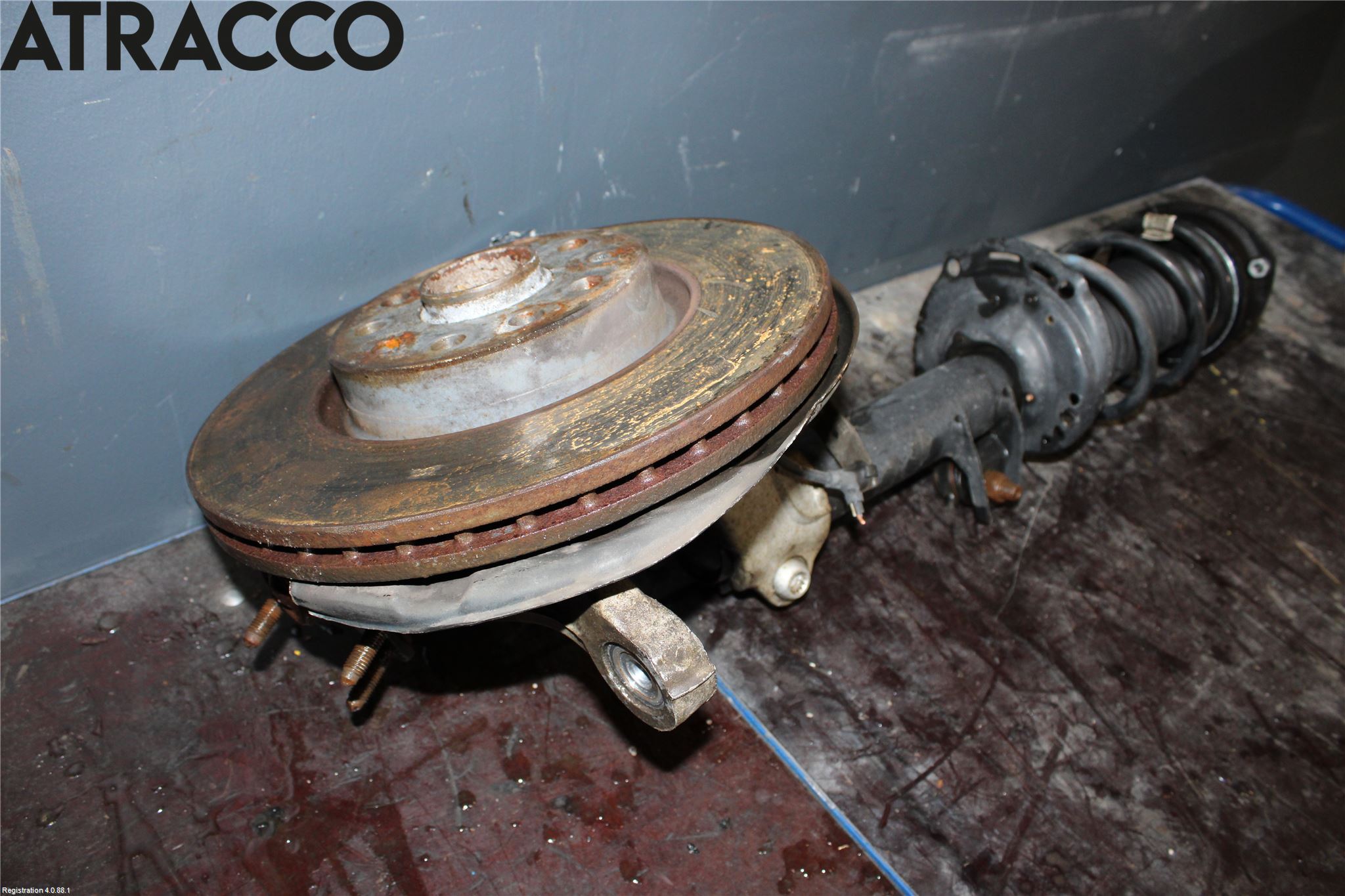 Volkswagen VW PASSAT 15-19 Fjærbein Foran Høyre