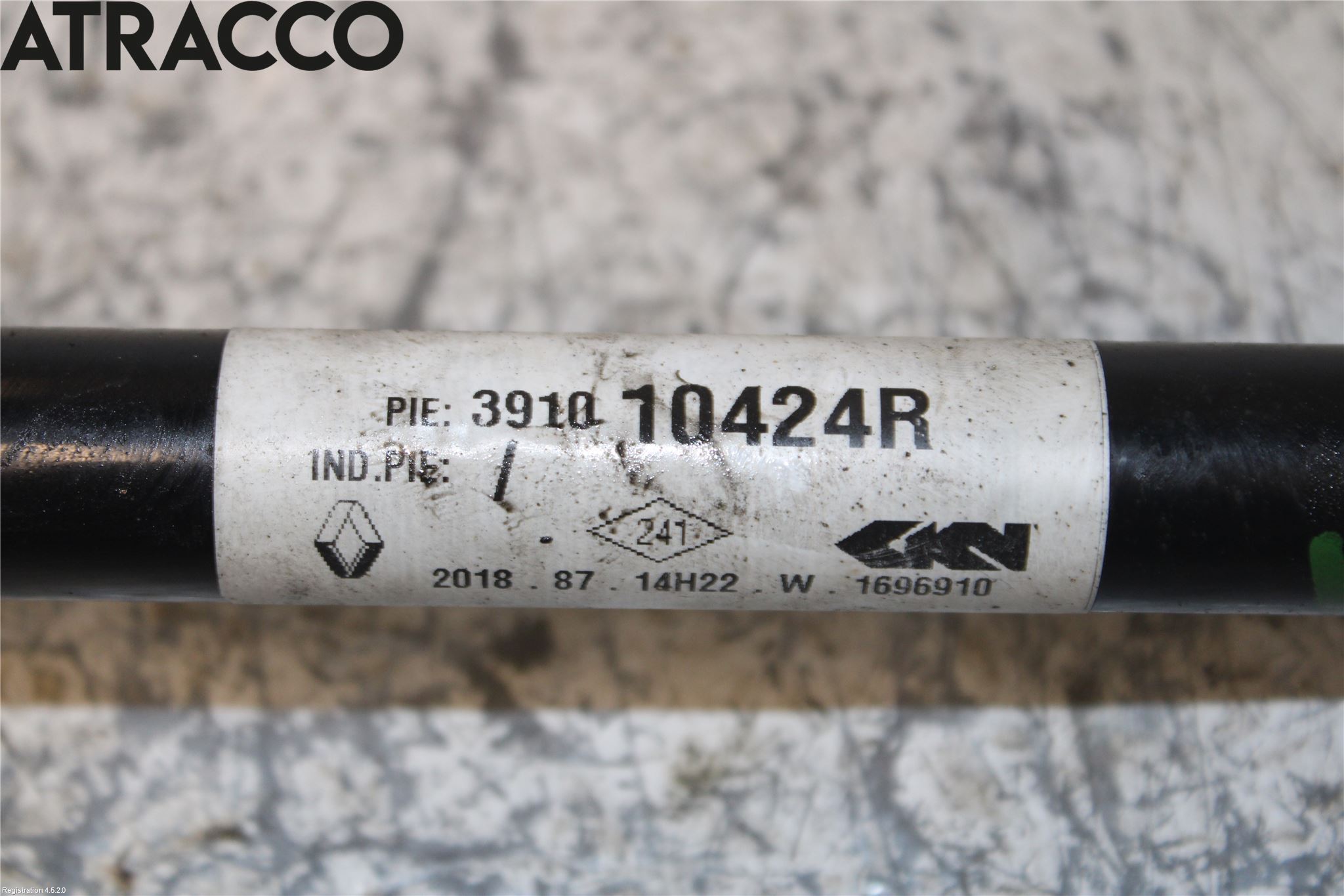 Renault KANGOO/E-TECH 21- Drivaksel Foran Kompl Venstre