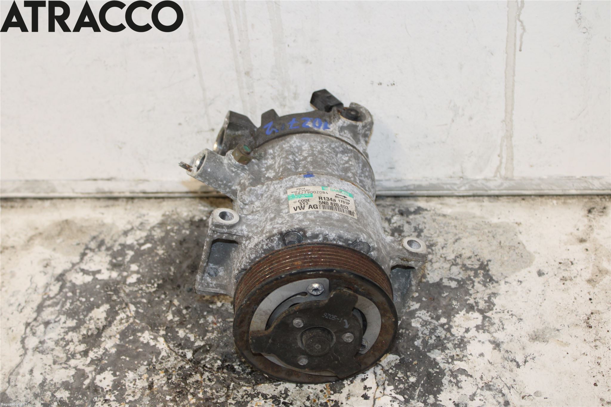Audi A3/S3     04-05 Varme Ac Kompressor