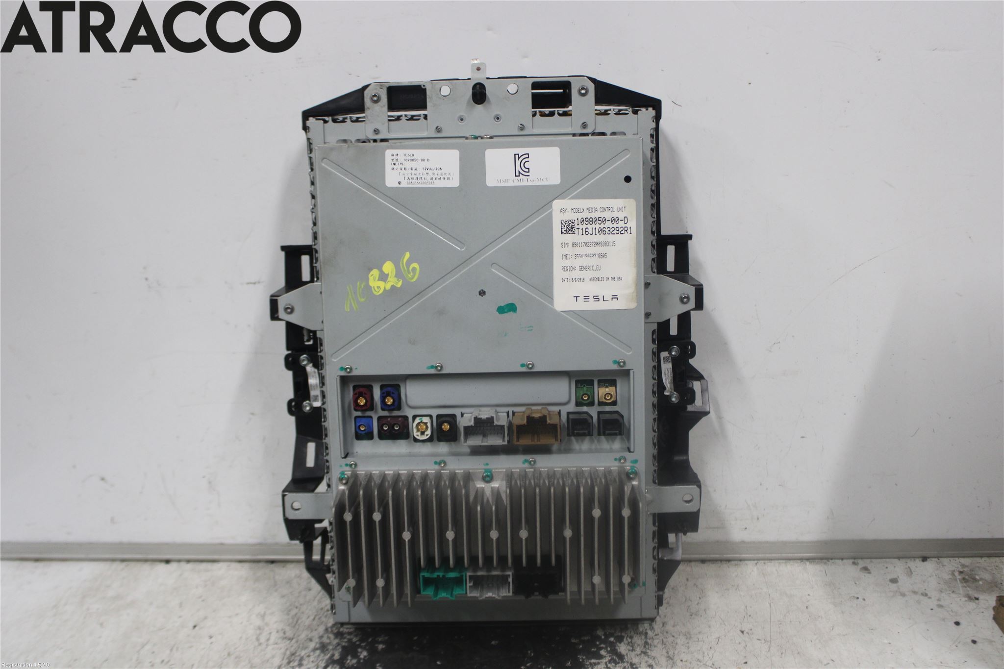 Tesla MODEL S 13- Multifunktionsdisplay