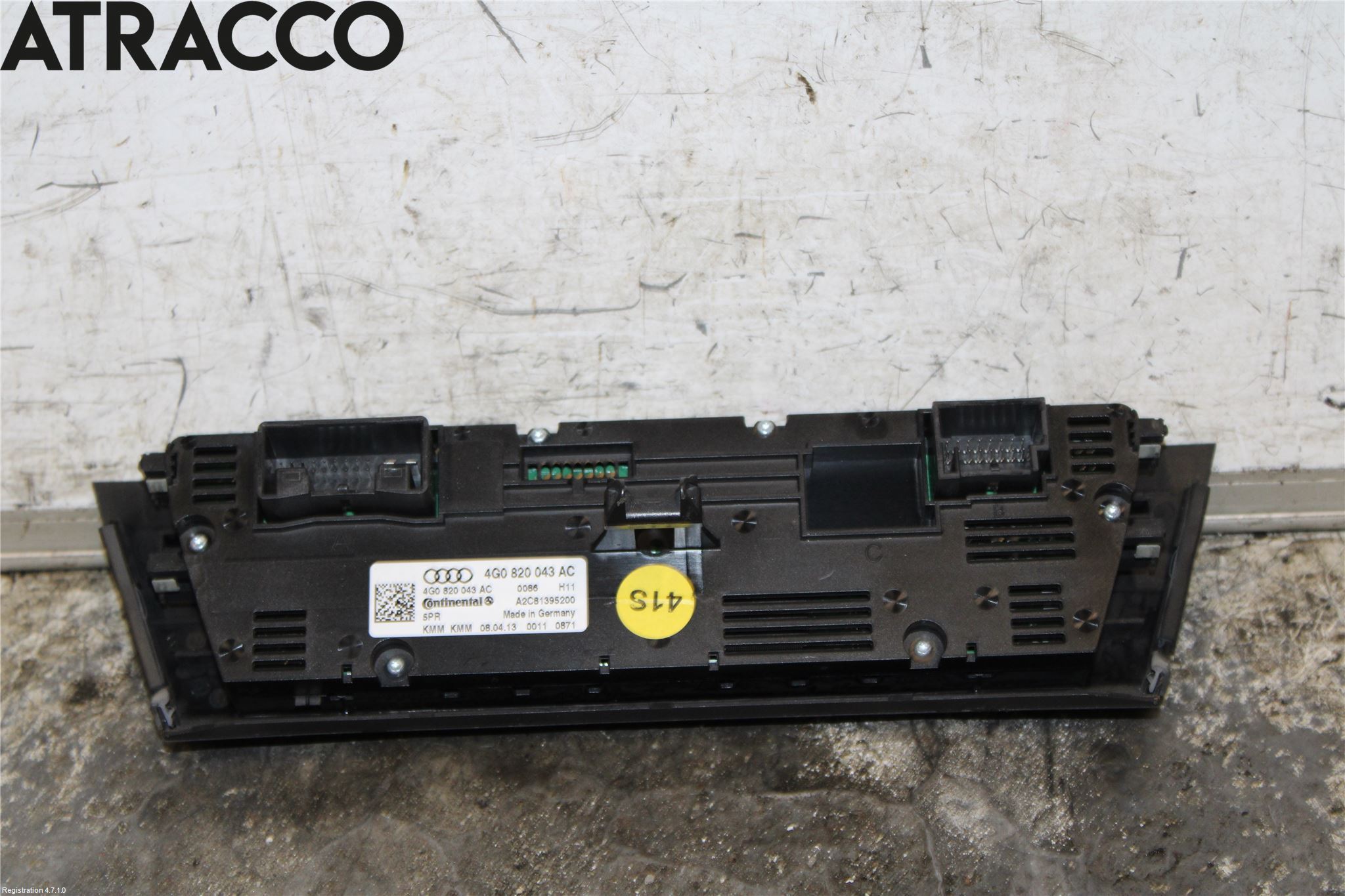 Audi A6/S6 4G 11-18 Varme Ac Betjening-Display