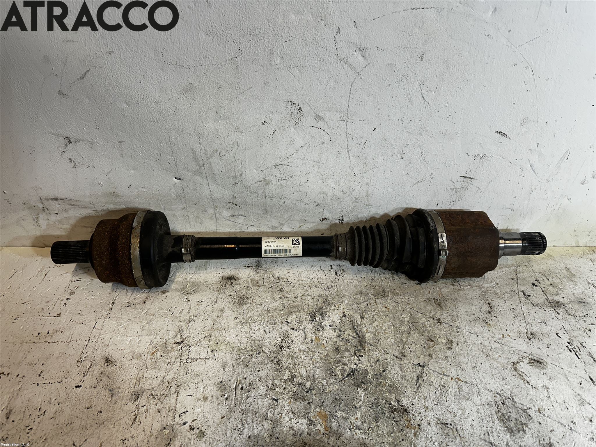 Volvo XC40/RECHARGE 18- Drivaksel Bak Kompl Venstre