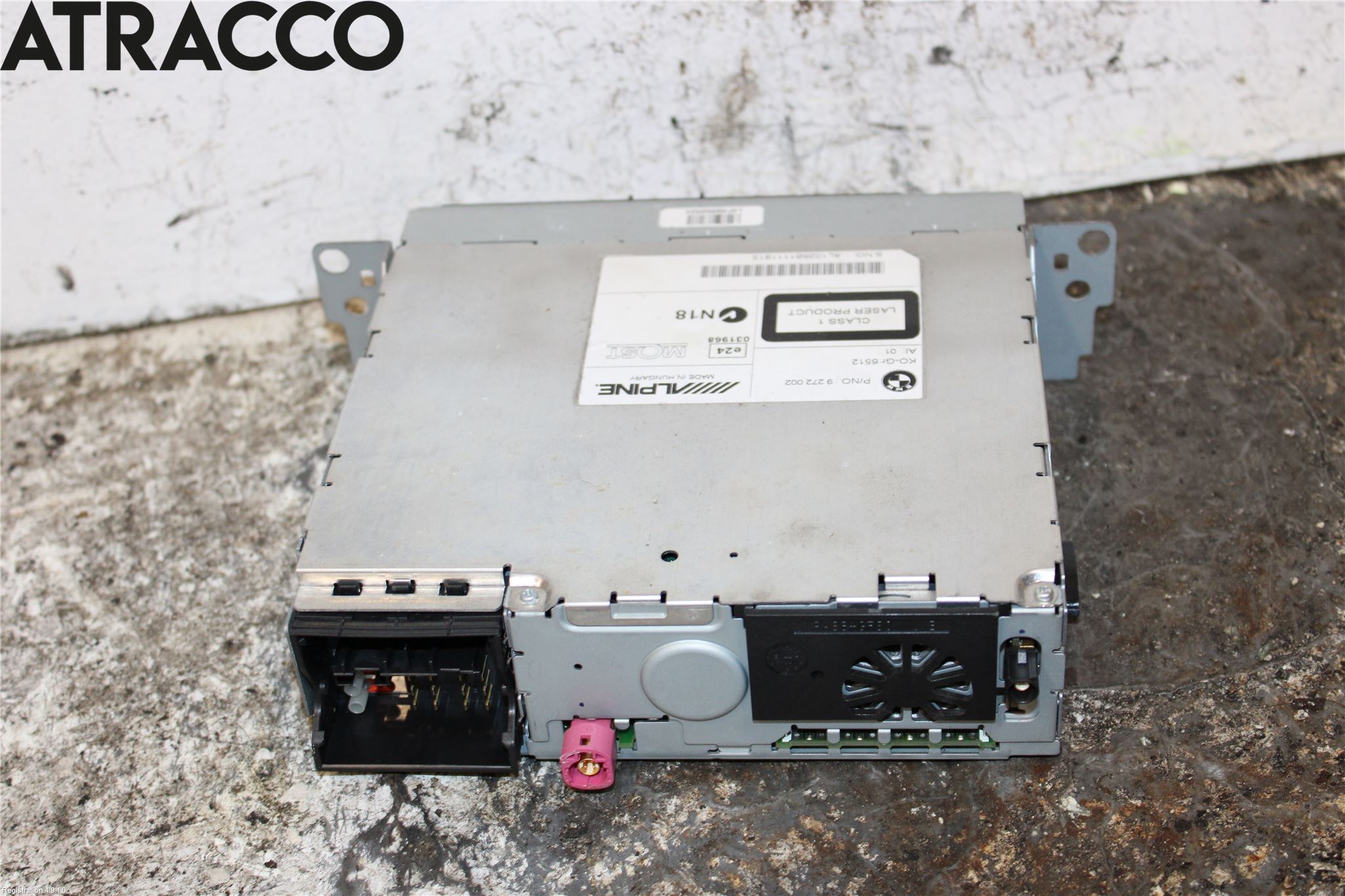 BMW 5 F10/F11/F18 09-17 Stereo Cd Veksler