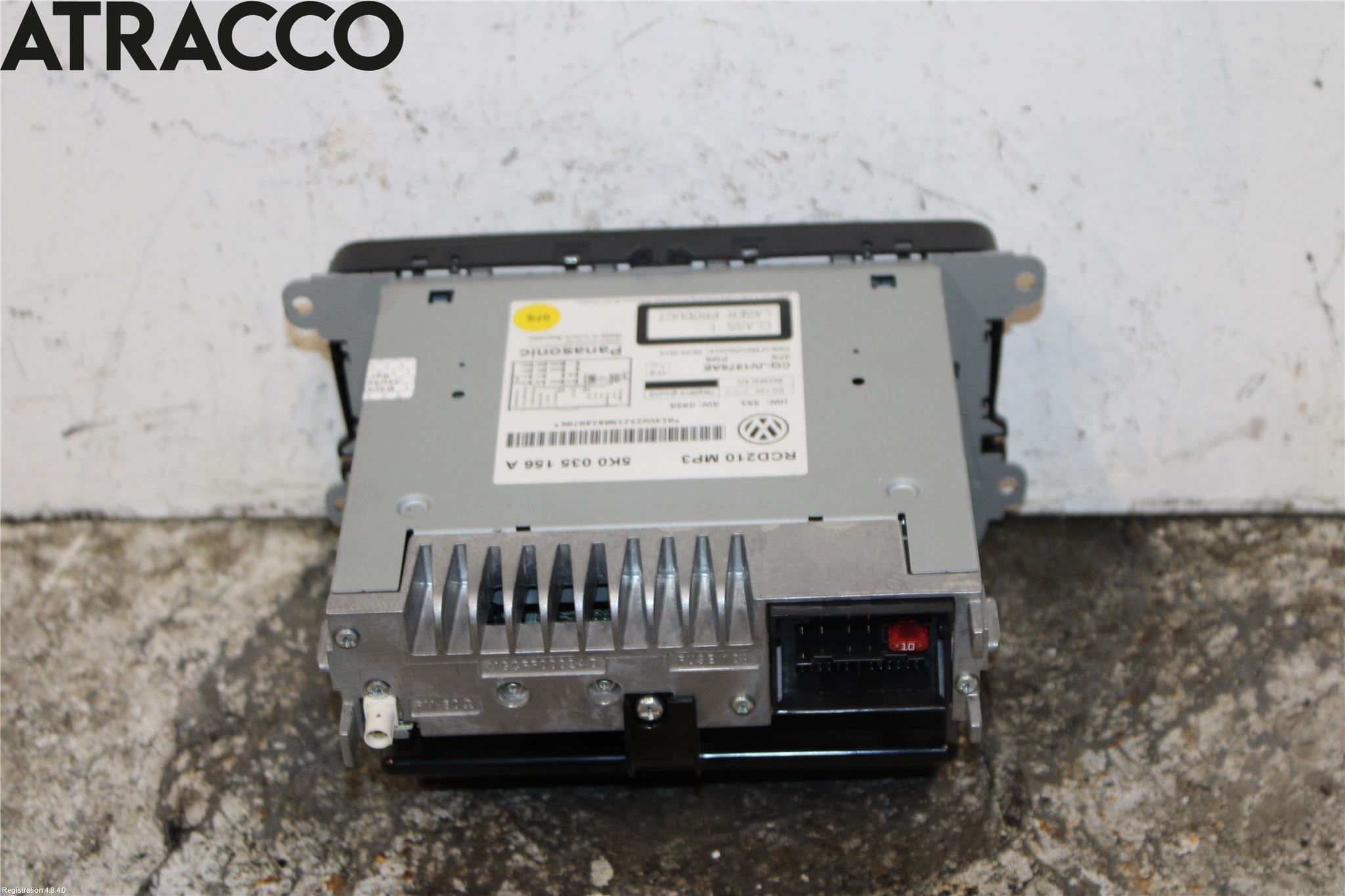 Volkswagen VW CADDY 11-15 Stereo Radio Med Cd