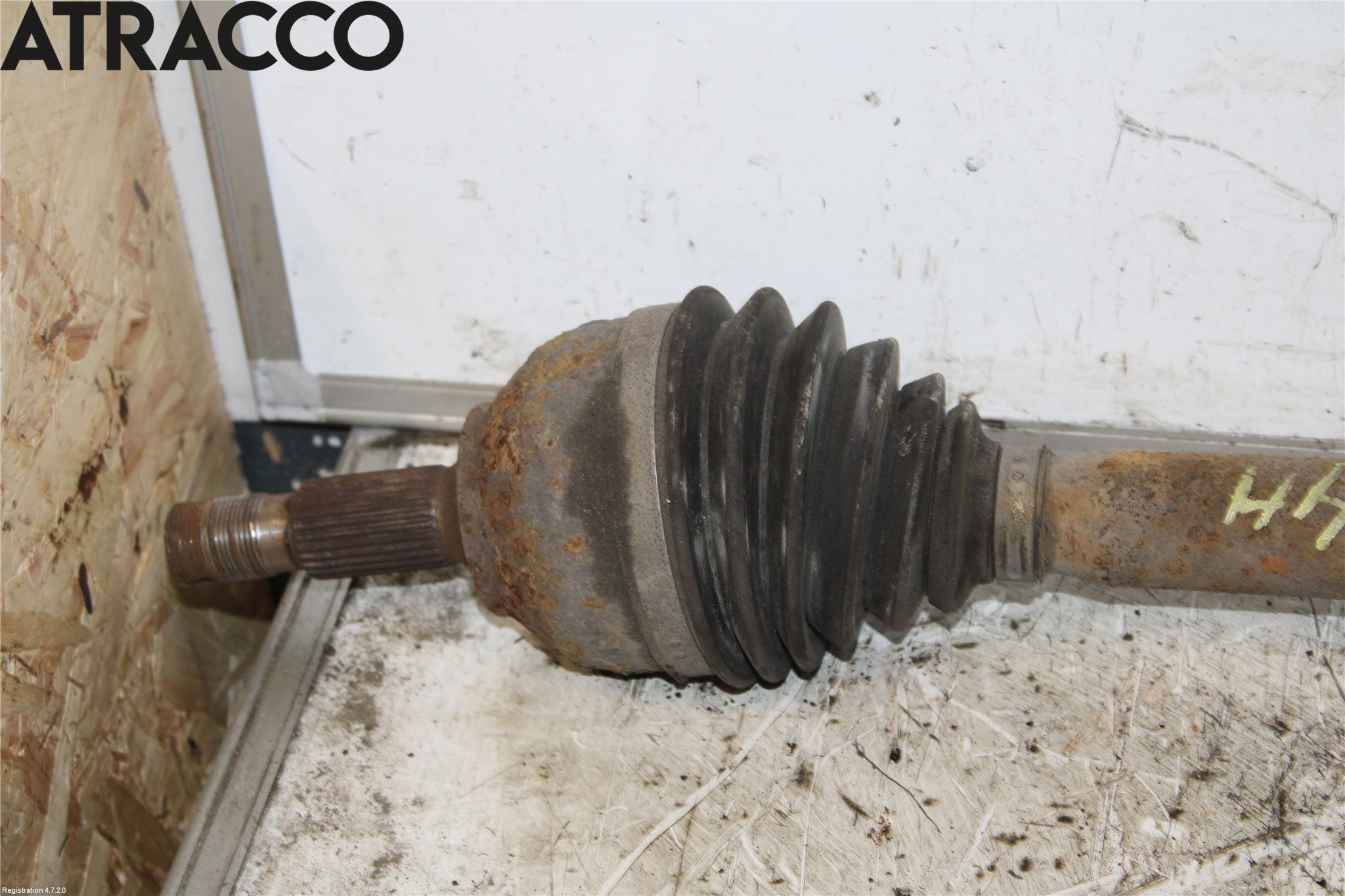 Citroen C5 08-17 Drivaksel Foran Kompl Høyre