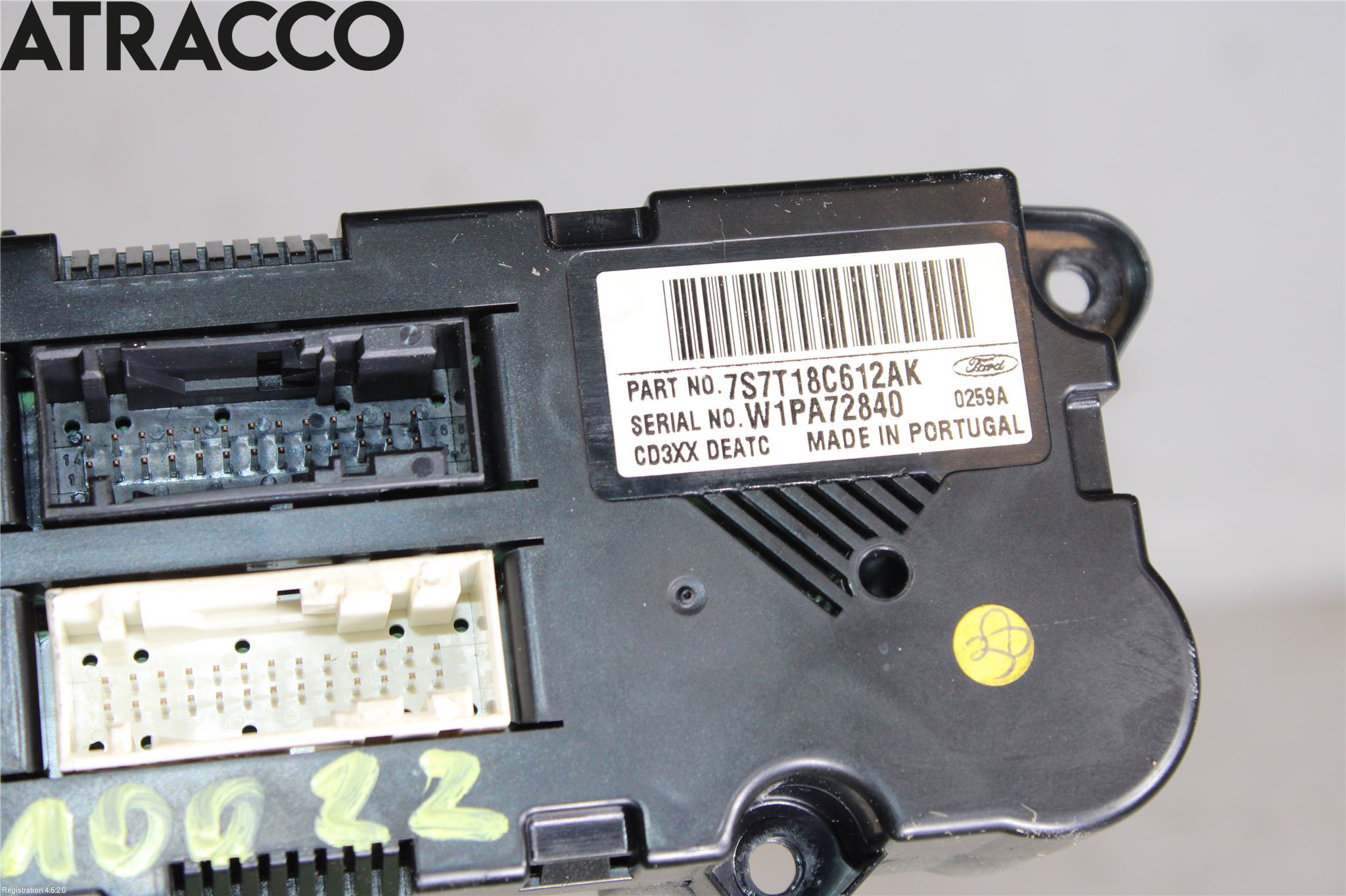 Ford S-MAX 06-15 Varme Ac Betjening-Display