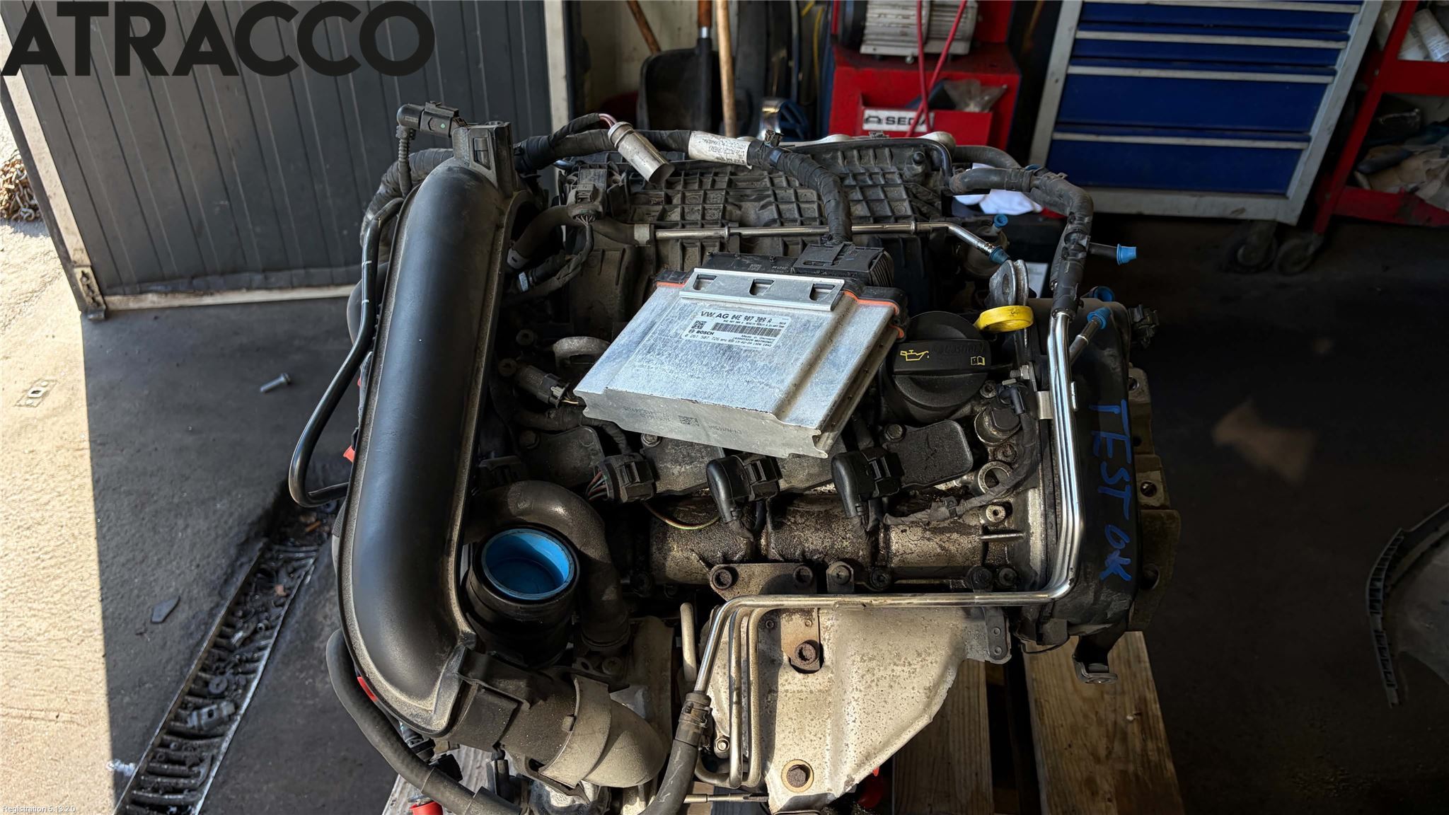 Volkswagen VW GOLF / E-GOLF VII 13-20 Motor Bensin