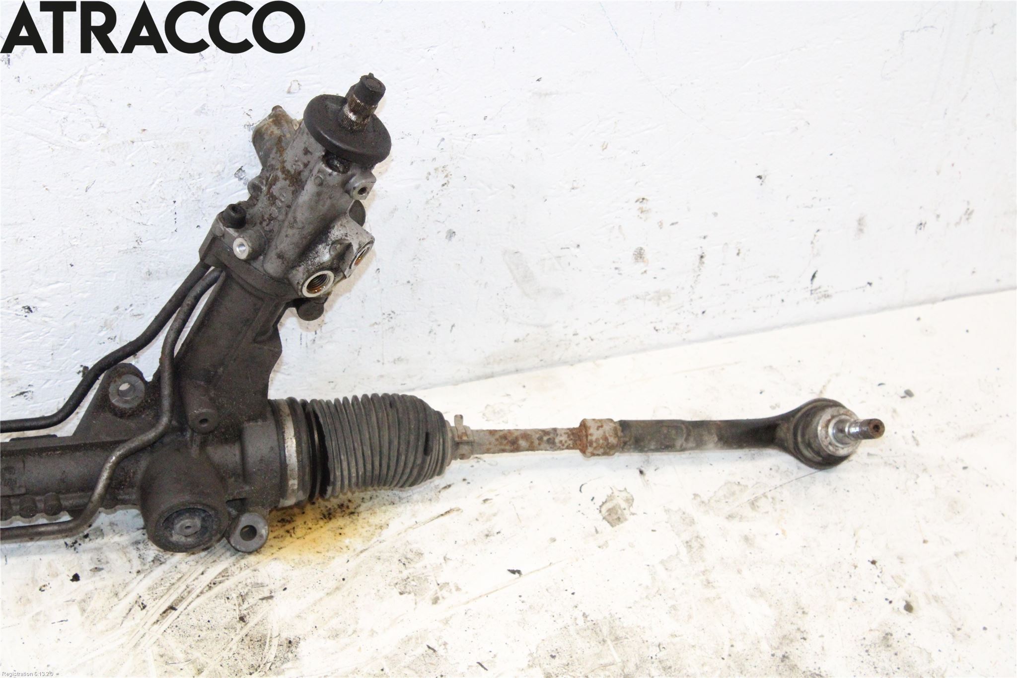 BMW 5 E60/61 Sed/Tou 02-10 Servo Snekke - Tannstang