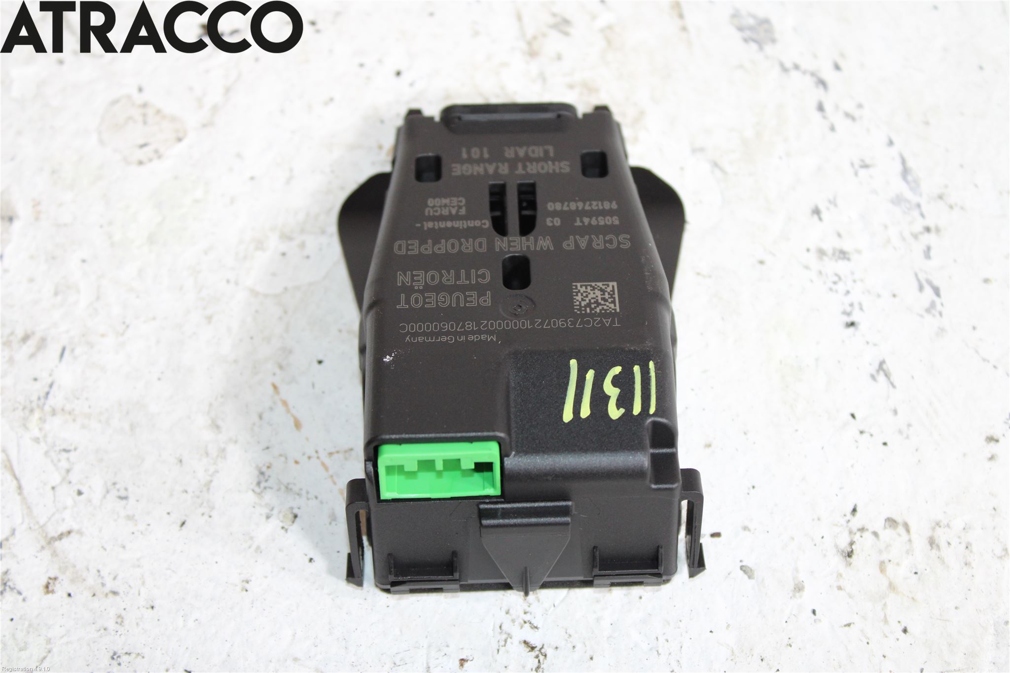 Peugeot 2008 13-20 Sensor Kollisjonsbeskyttelse