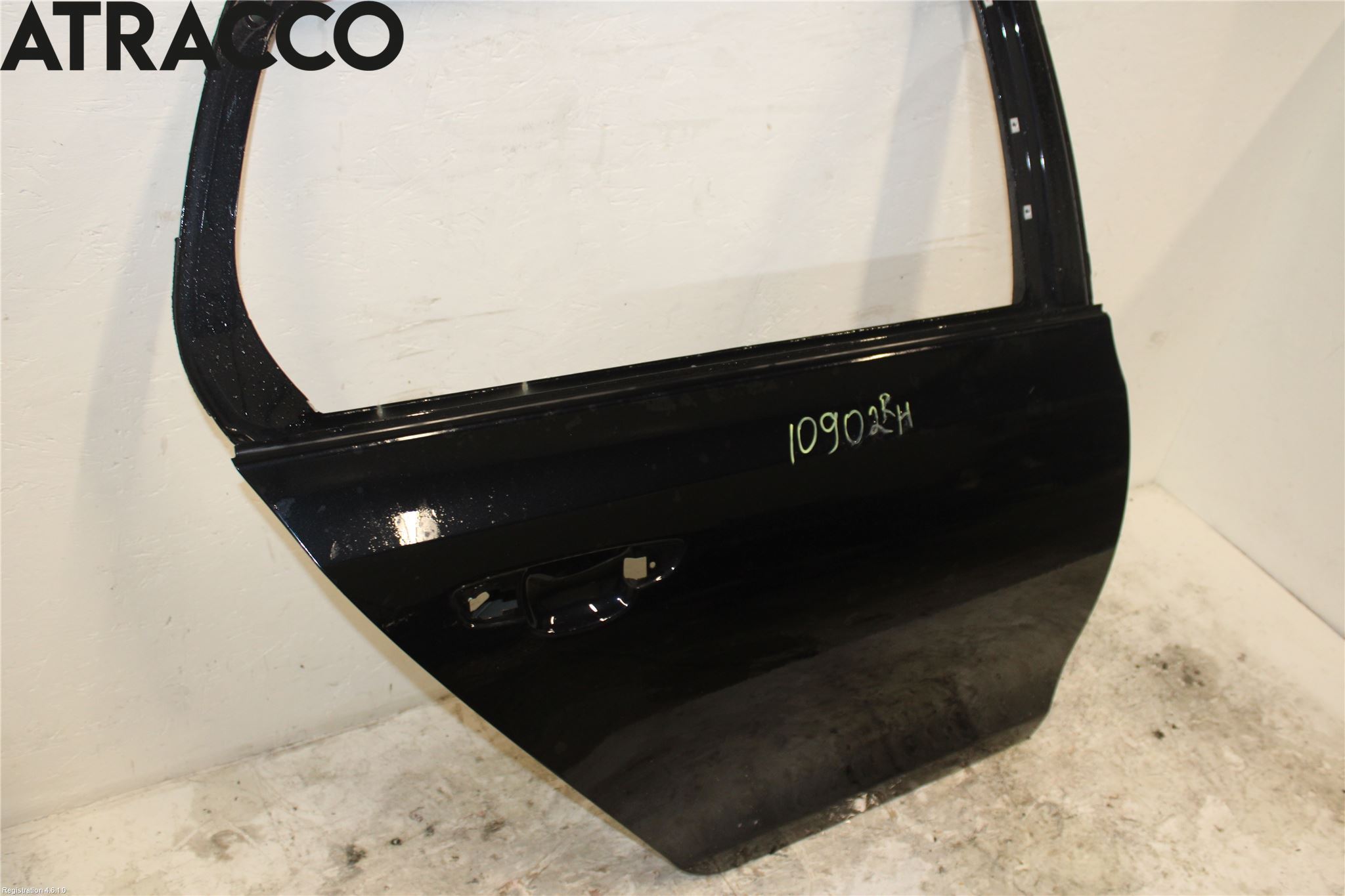 Volkswagen VW GOLF VI 09-13 Dør 4D Bak Høyre