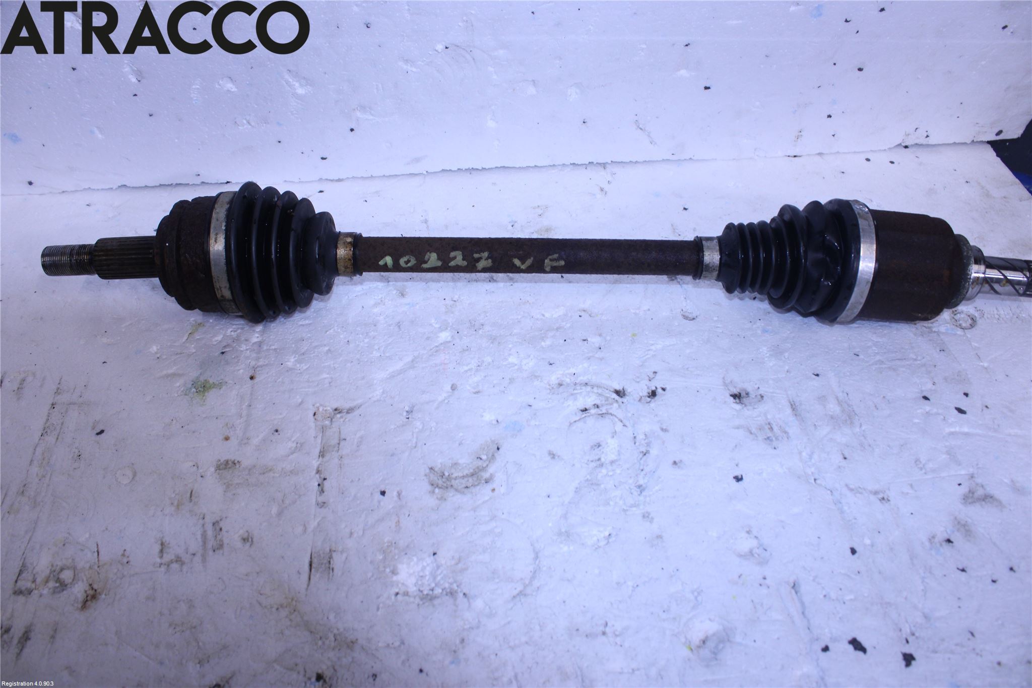 Renault KANGOO II 08-14 Drivaksel Foran Kompl Venstre