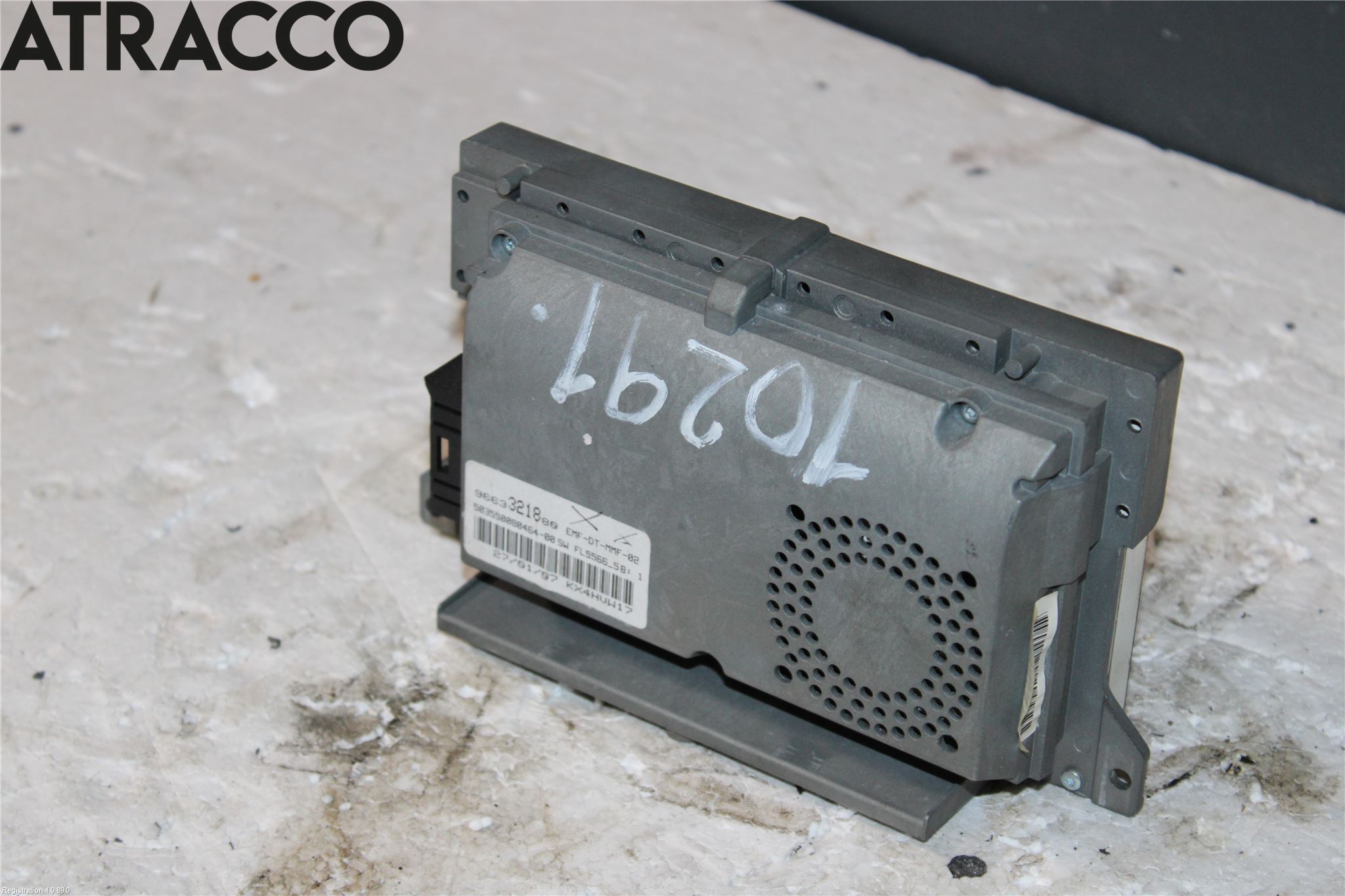 Peugeot 307     05-08 Instr Skjerm Dvd-Gps-Ac-Tlf