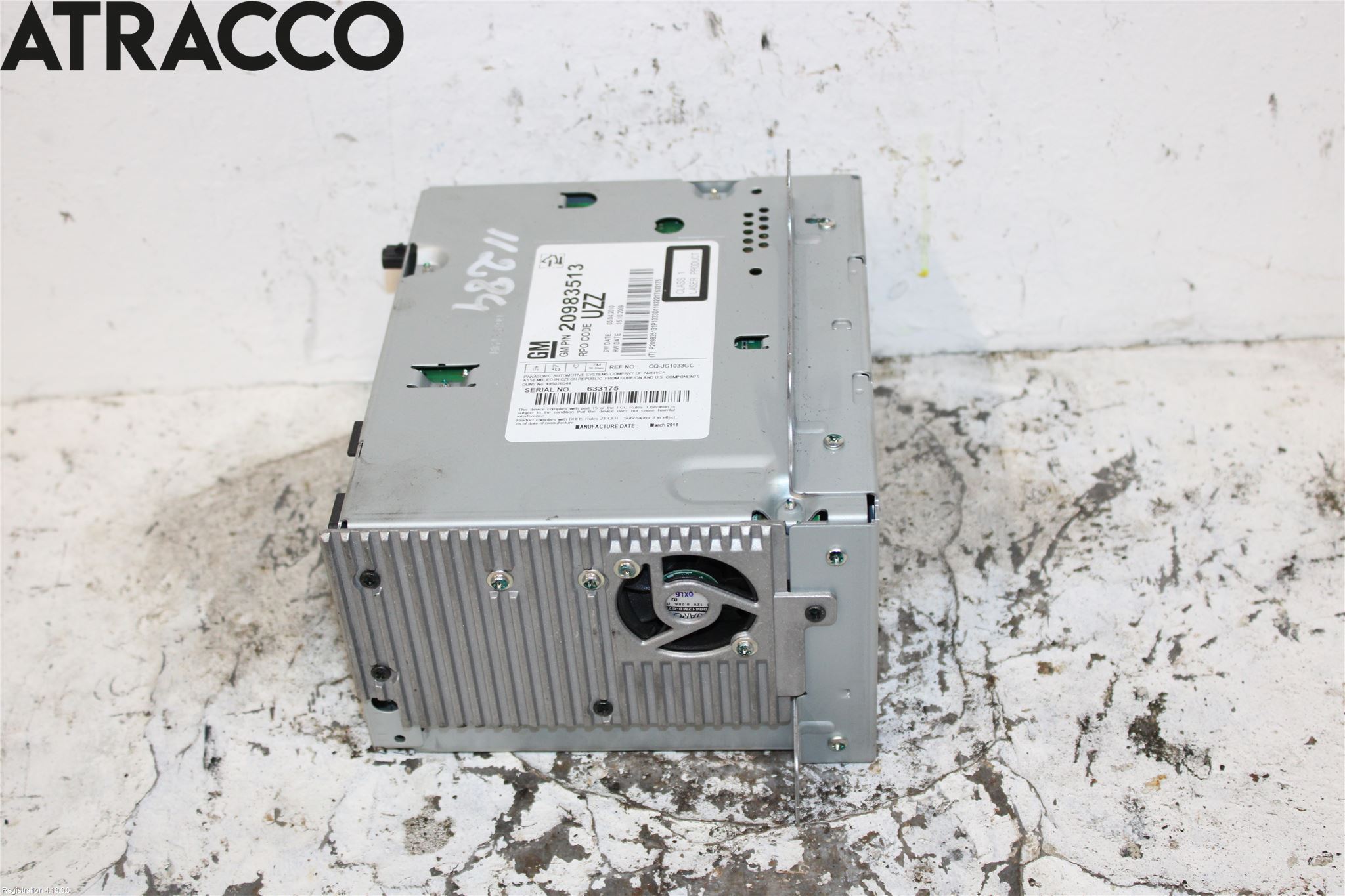 Opel ASTRA J 10-15 Stereo Radio Med Cd