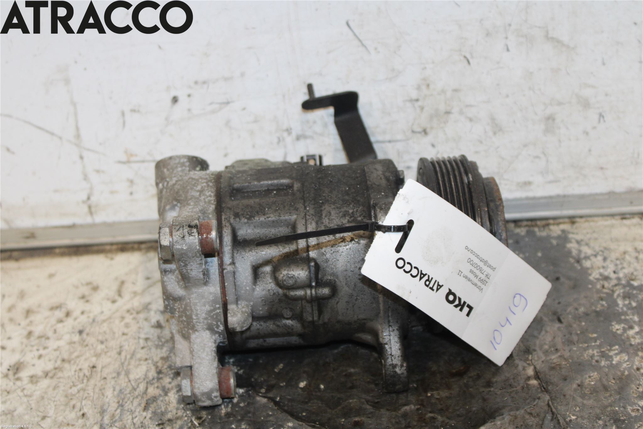 BMW 5 F10/F11/F18 09-17 Varme Ac Kompressor