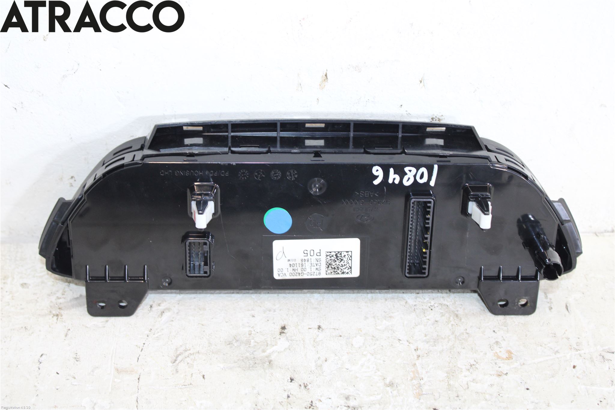 Hyundai i30 PD 17- Varme Ac Betjening-Display