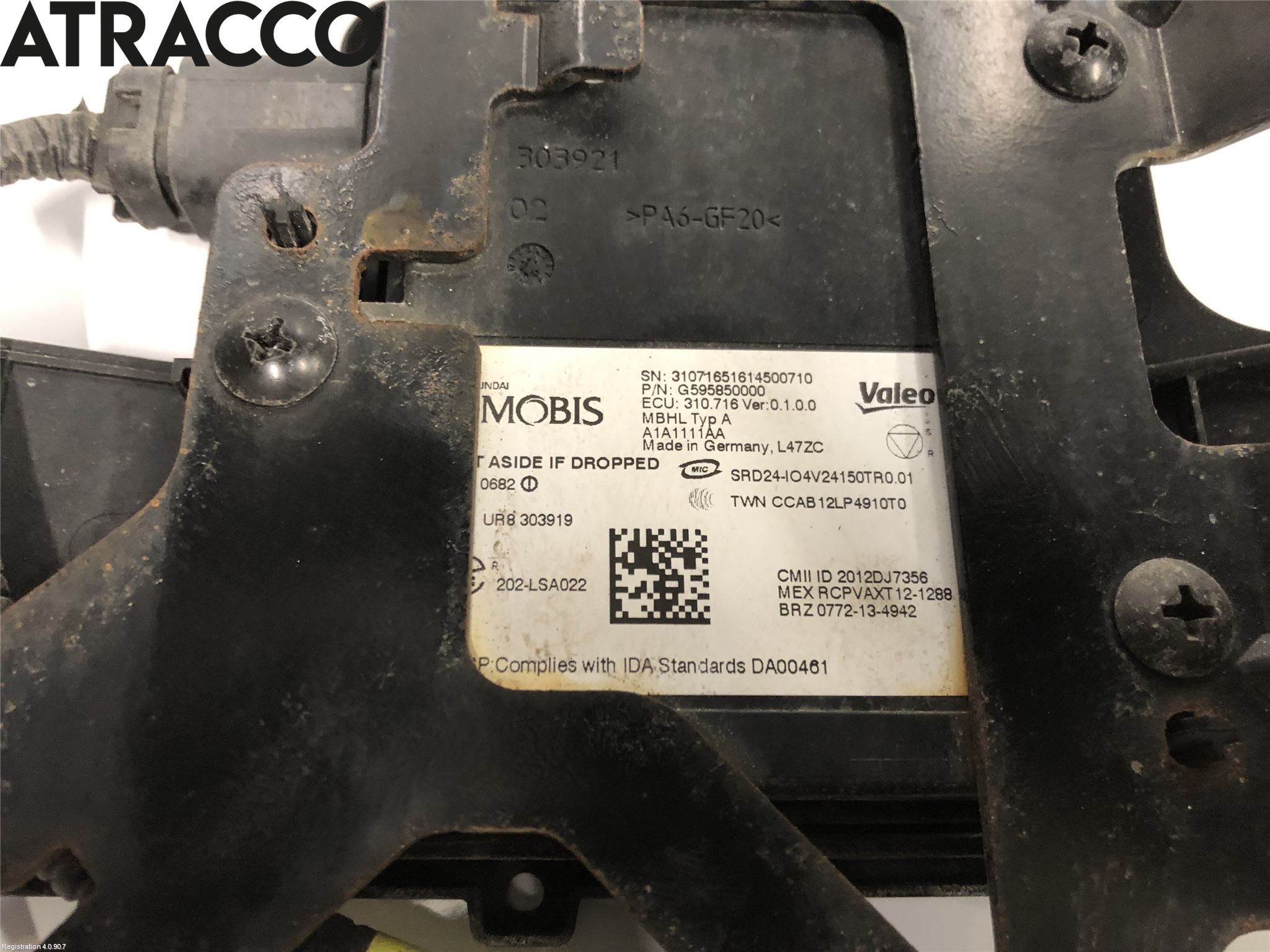 Kia NIRO (DE) 17-22 Sensor Øvrig