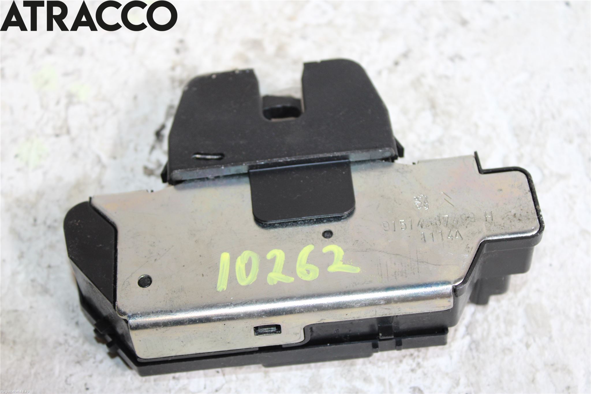 Peugeot 208 12-15 Bakluke-Lokk Låsekasse