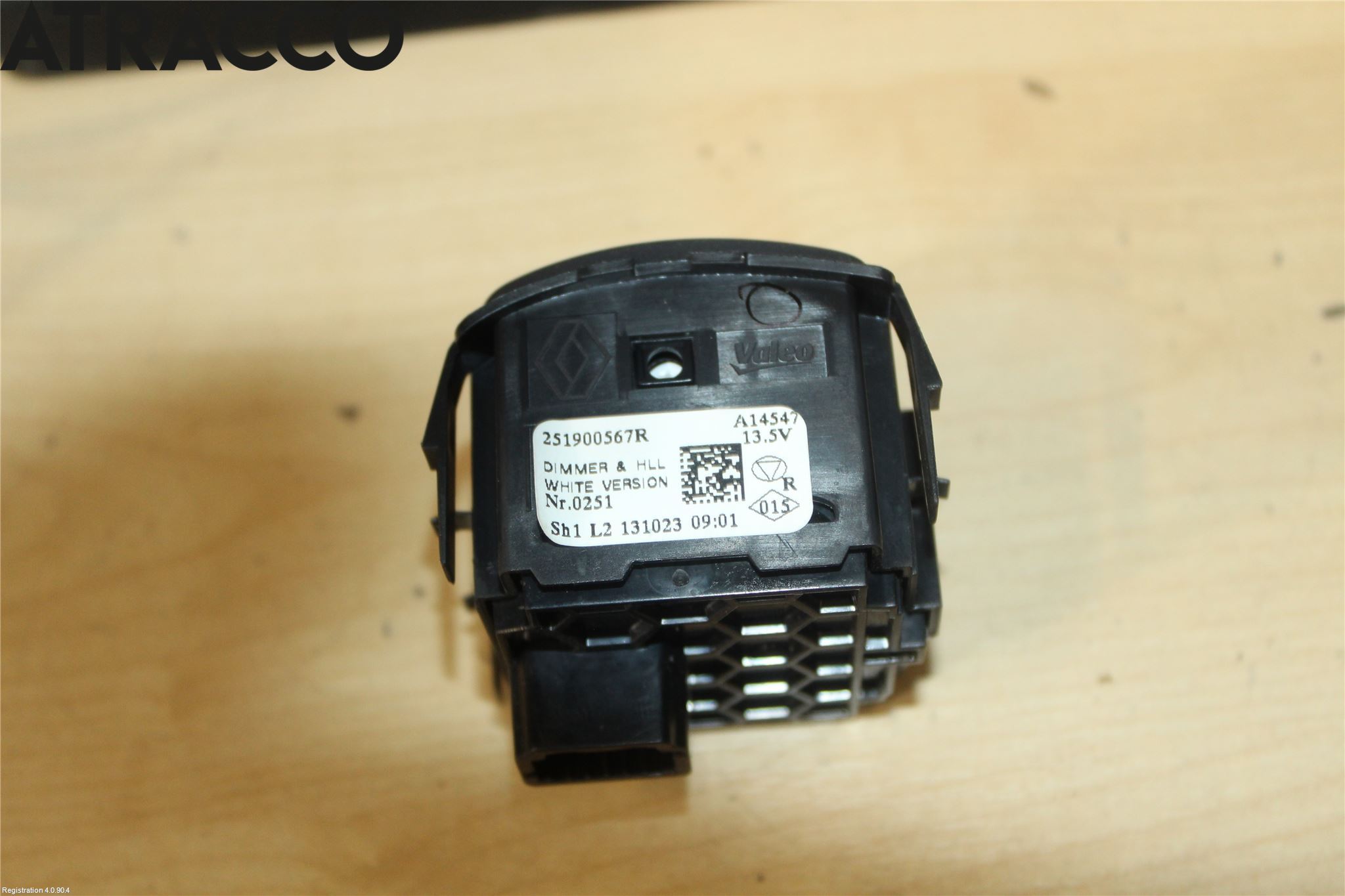 Renault CAPTUR 13-19 Frontlykt Lysspredderreg