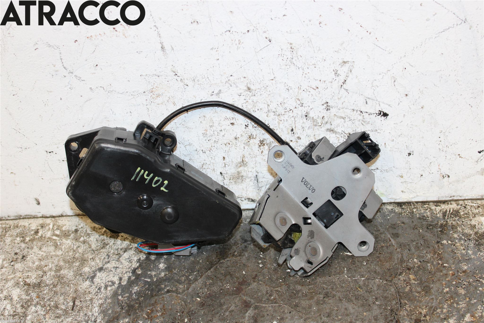 Volvo XC60 09-13 Bakluke-Lokk Låsekasse