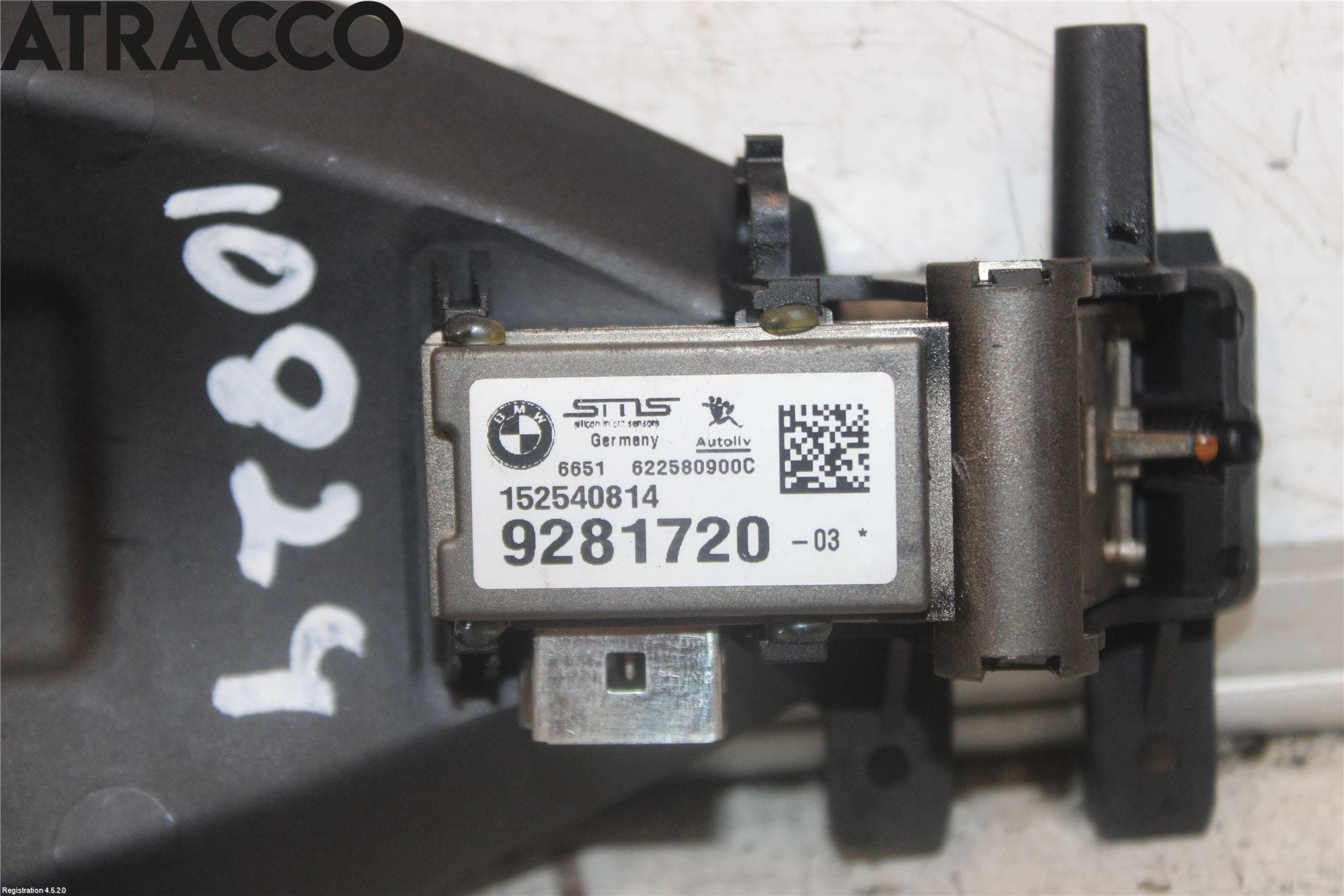 BMW 5 F10/F11/F18 09-17 Parkeringshjelp Kamera