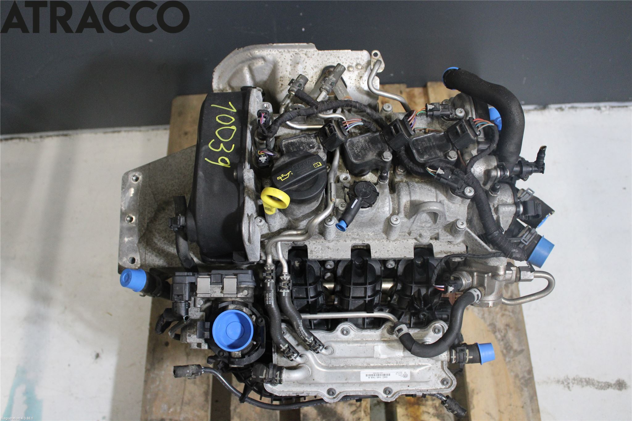 Volkswagen VW POLO 10-17 Motor Bensin