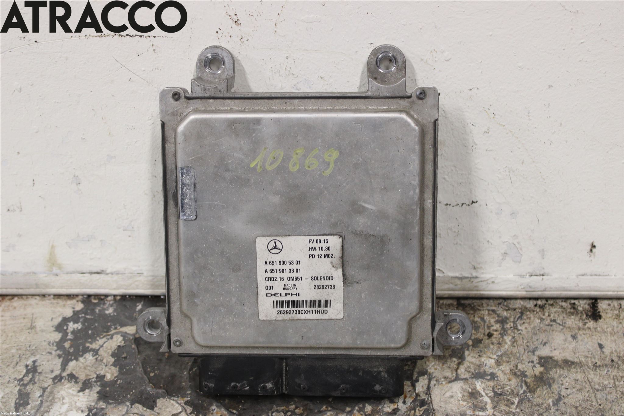 Mercedes-Benz MB E-KLASS (W212) 09-16 Styreenhet Dieselpumpe