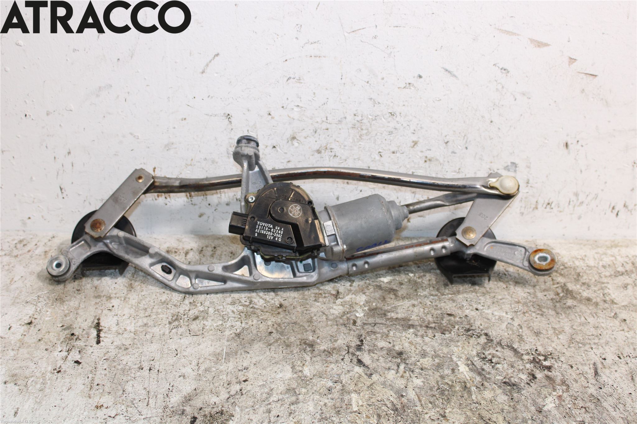 Toyota AURIS 13-19 Viskermotor Frontrute