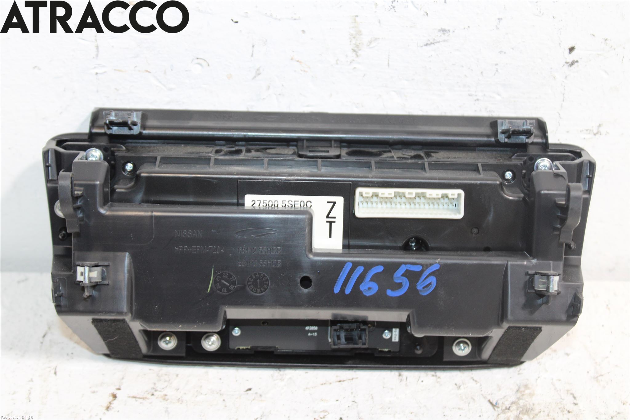 Nissan LEAF 18- Varme Ac Betjening-Display