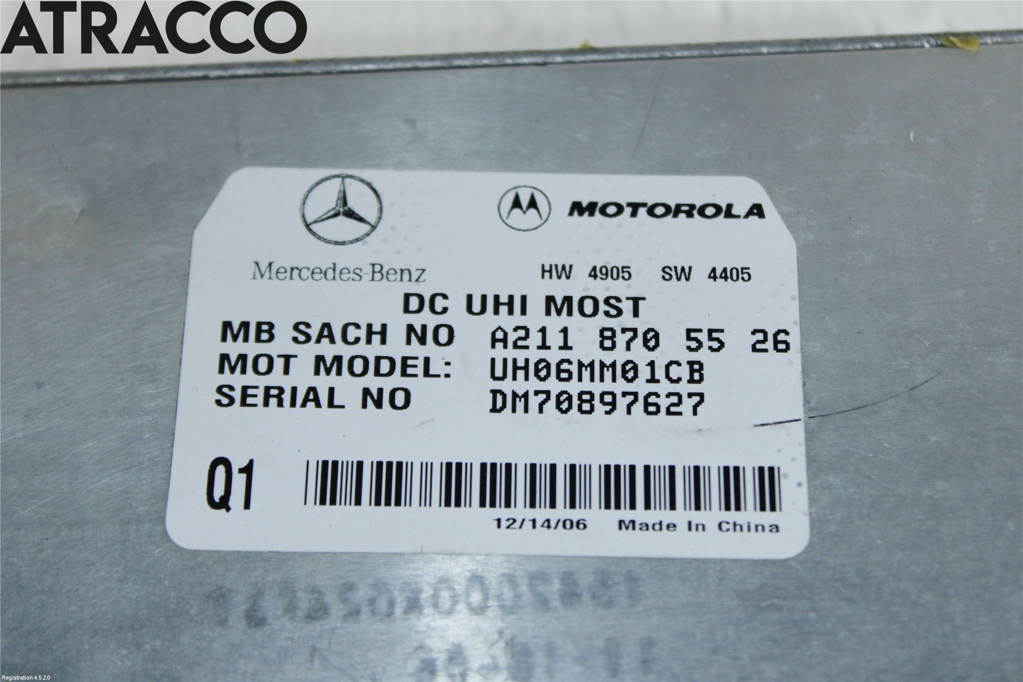 Mercedes-Benz MB GL-KLASS (X164) 06-12 Styreenhet Øvrig