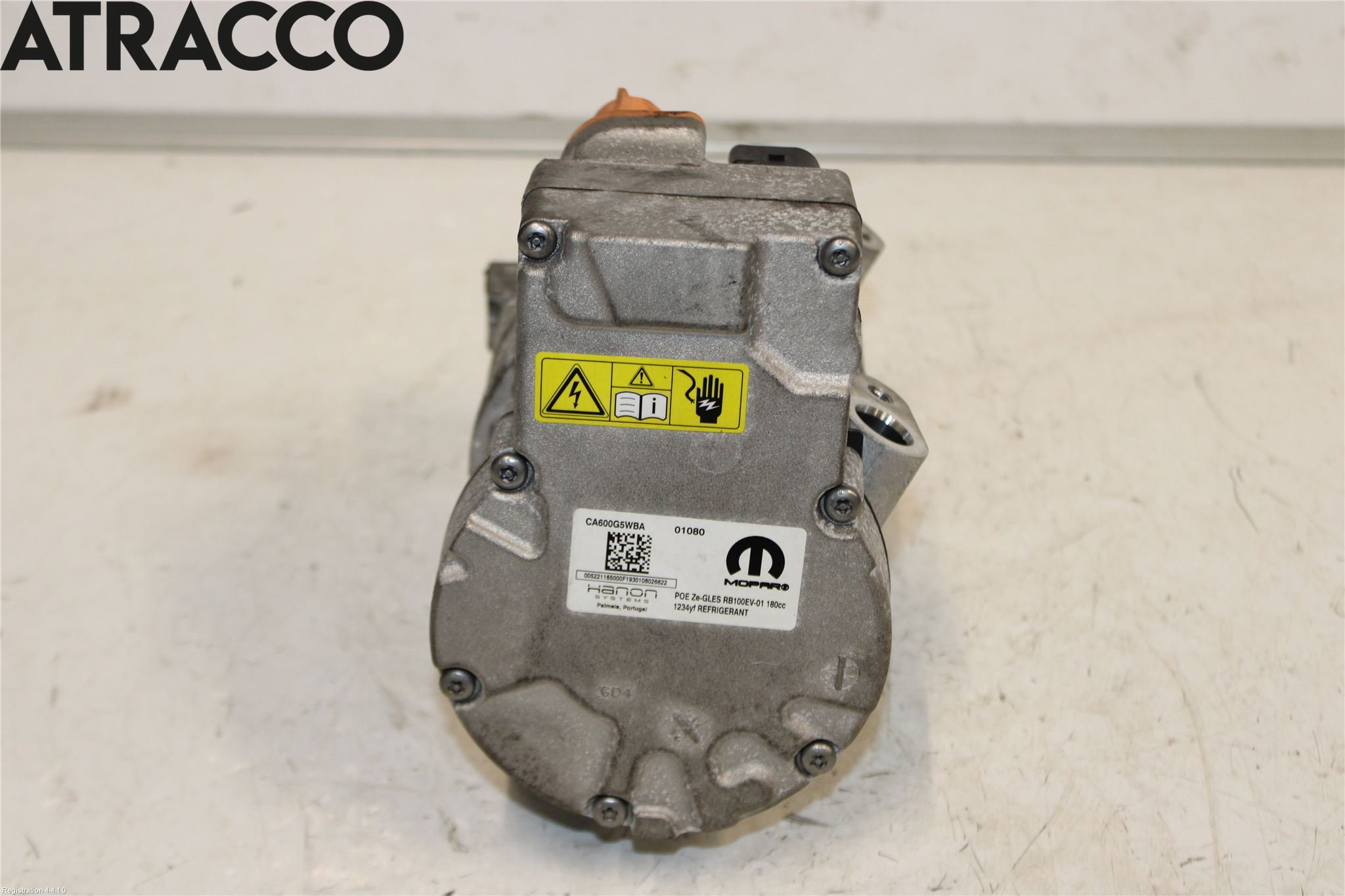 Fiat 500e 20- Varme Ac Kompressor