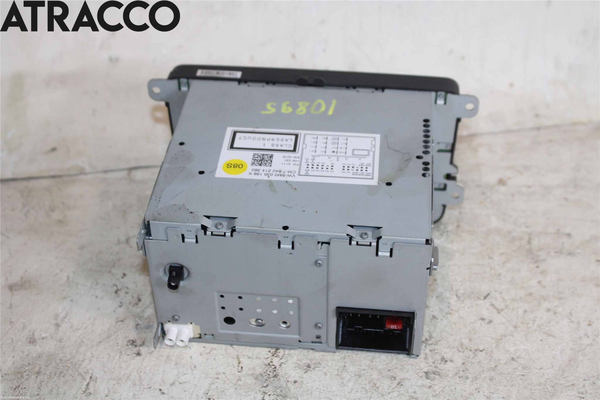 Volkswagen VW POLO 10-17 Stereo Radio Med Cd