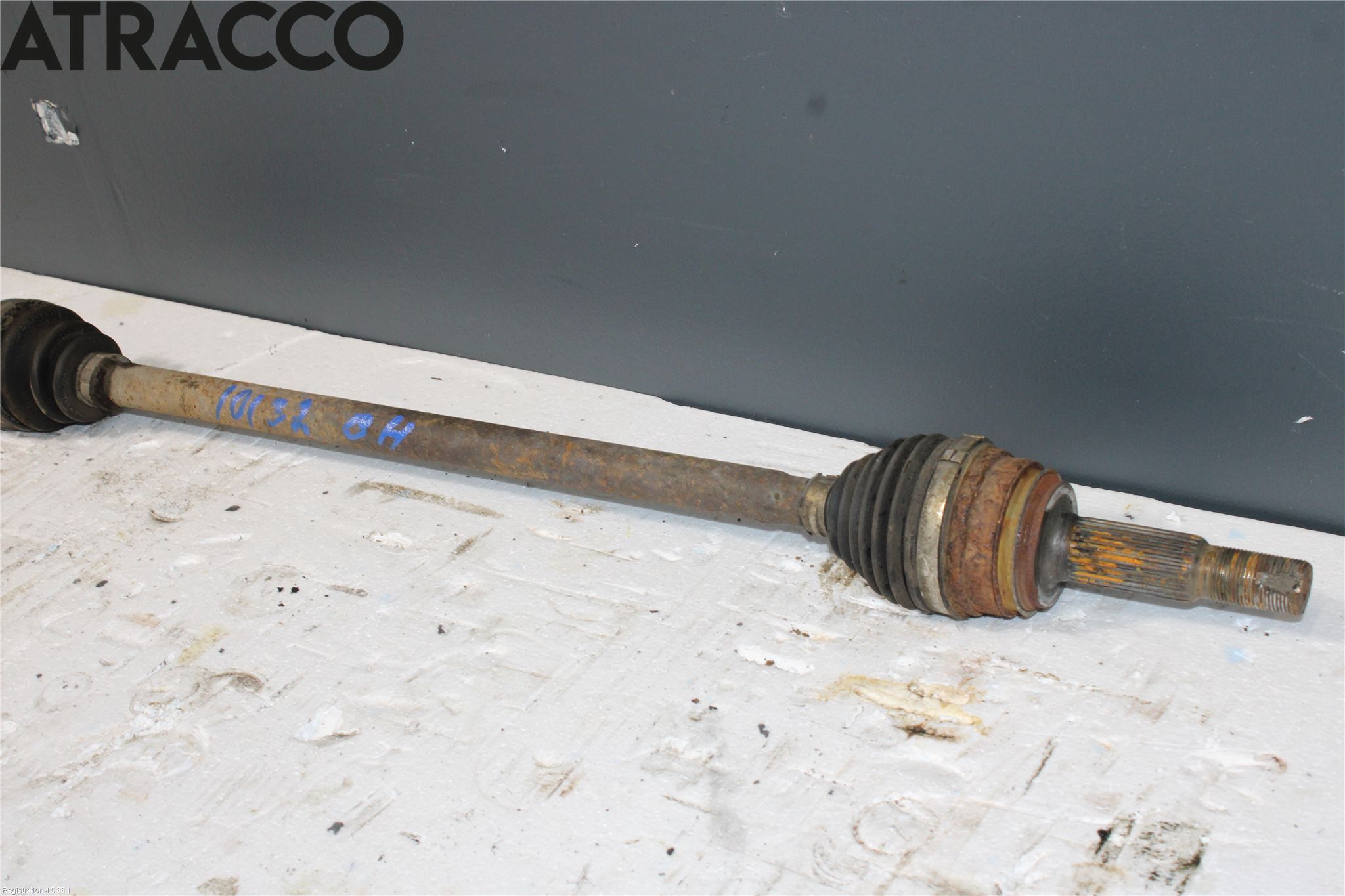 Toyota RAV 4 06-12 Drivaksel Foran Kompl Høyre