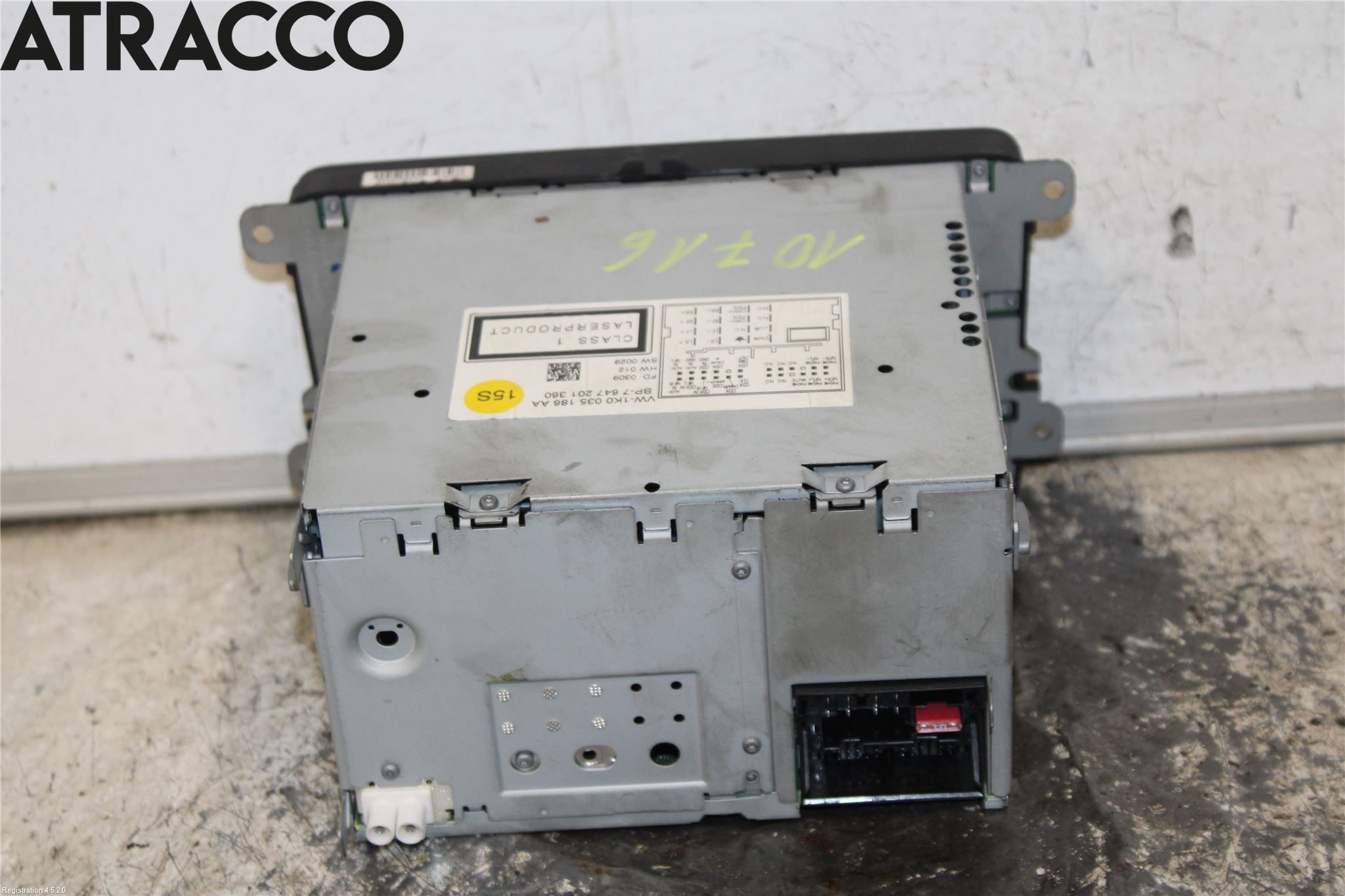 Volkswagen VW TOURAN 03-10 Stereo Radio Med Cd