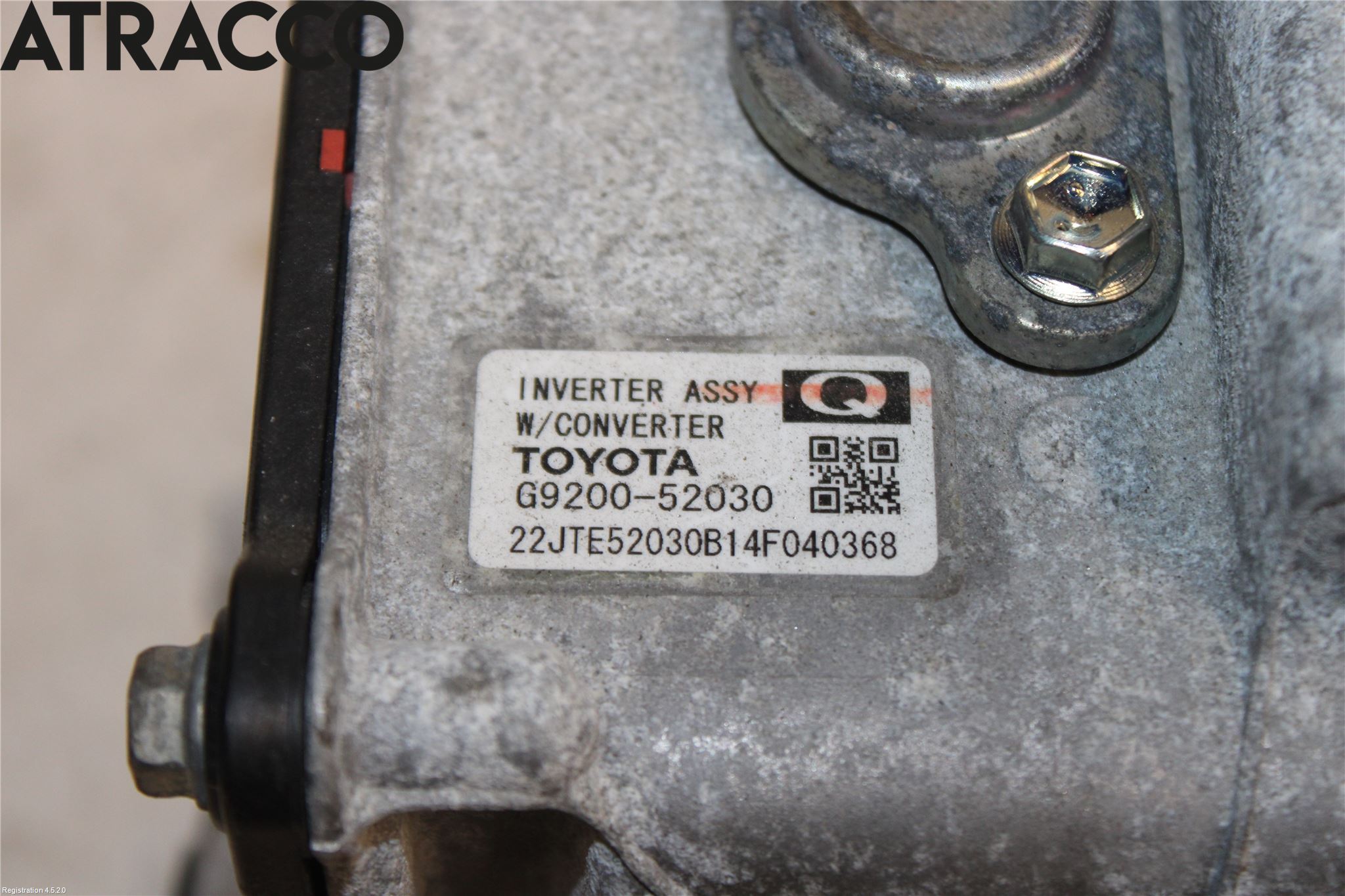 Toyota YARIS XP130 15-20 Hybridconverter