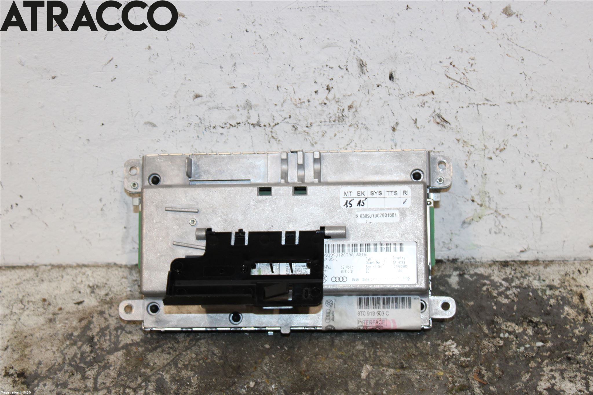 Audi A6/S6     05-11 Instr Skjerm Dvd-Gps-Ac-Tlf