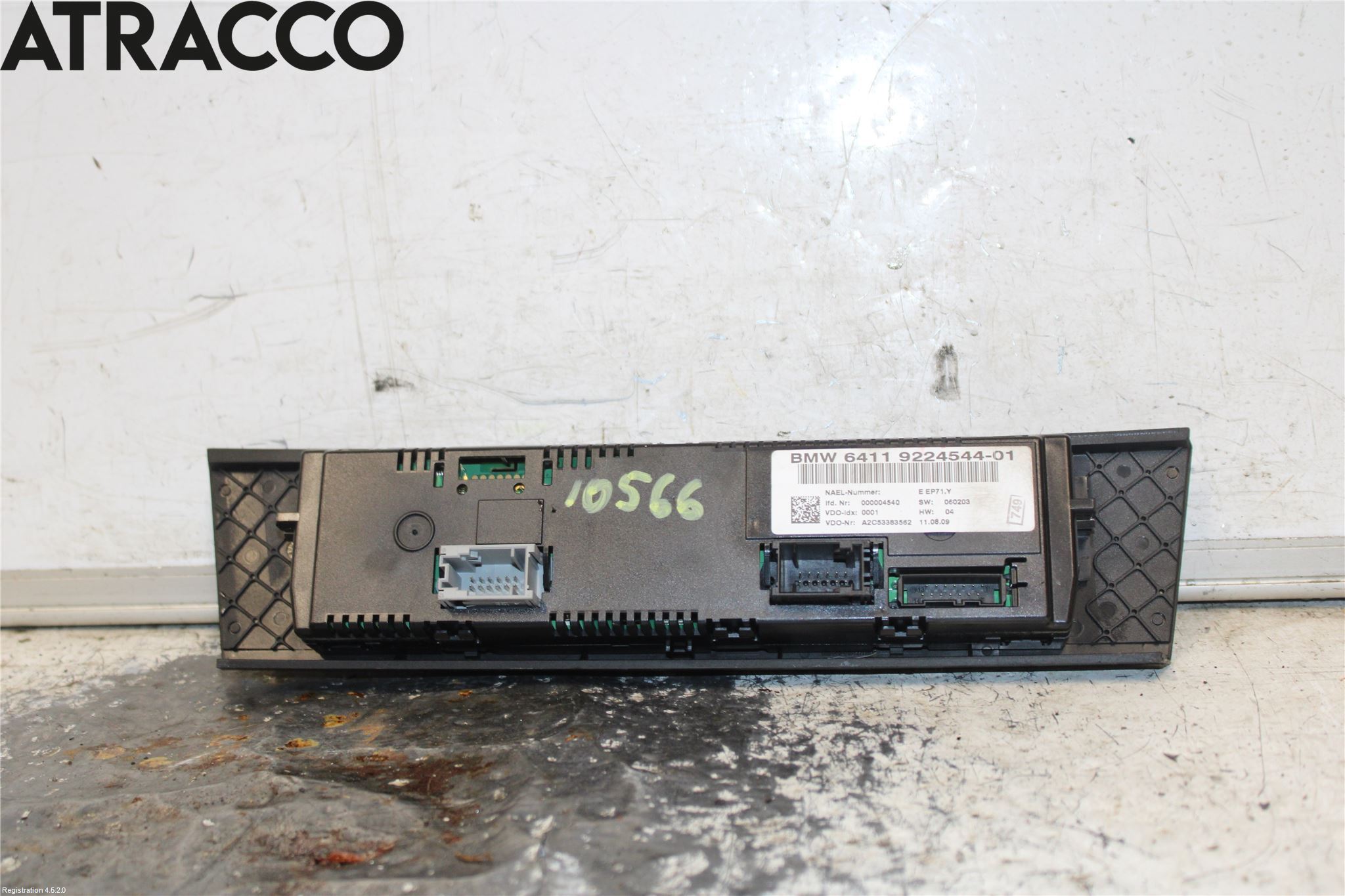 BMW 3 E90/91 SED/TOU 05-12 Varme Ac Betjening-Display