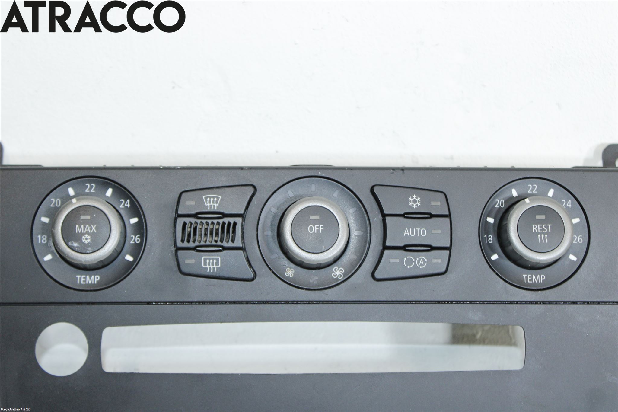 BMW 5 E60/61 Sed/Tou 02-10 Varme Ac Betjening-Display