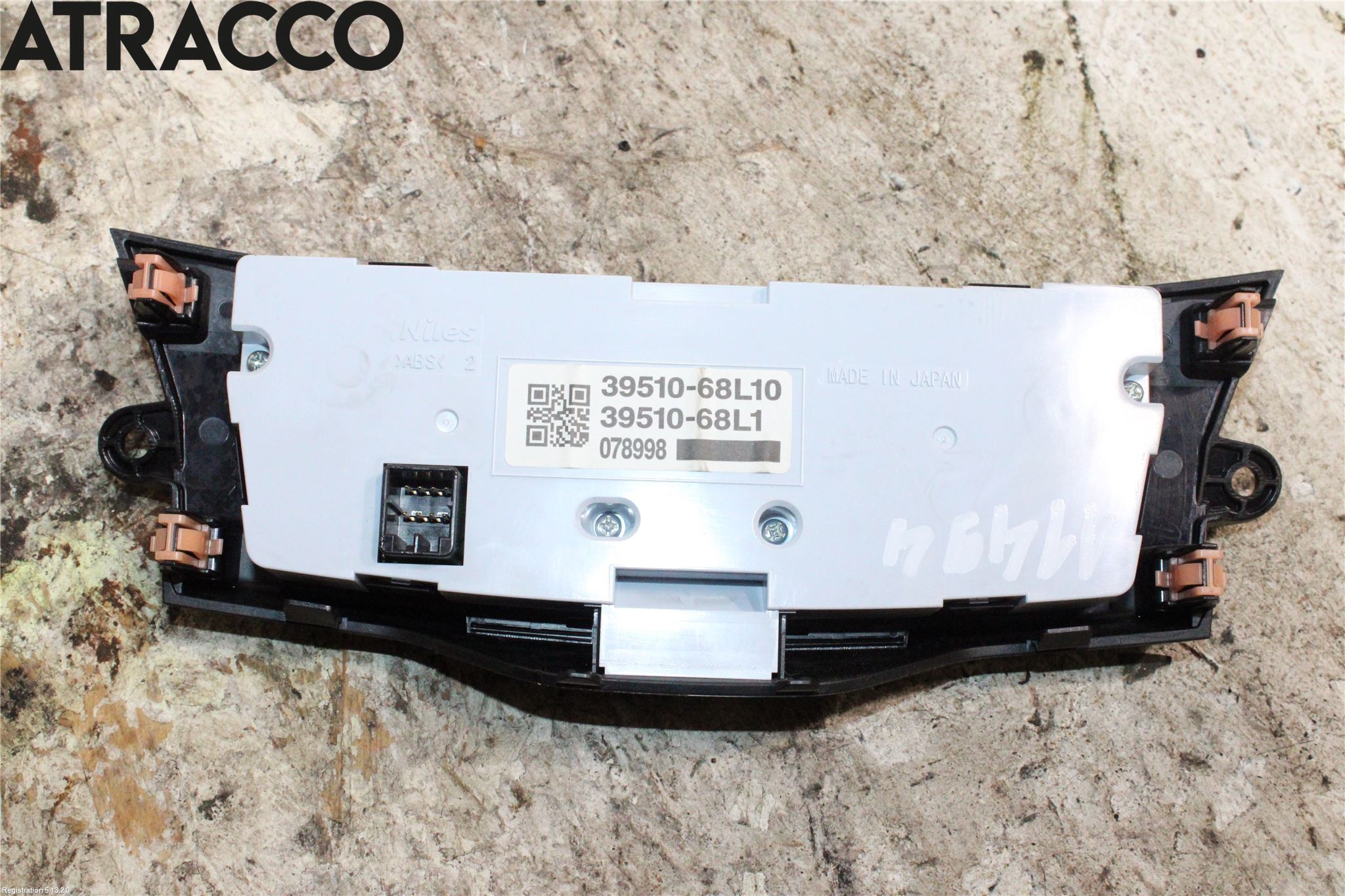 Suzuki SWIFT 11-16 Varme Ac Betjening-Display