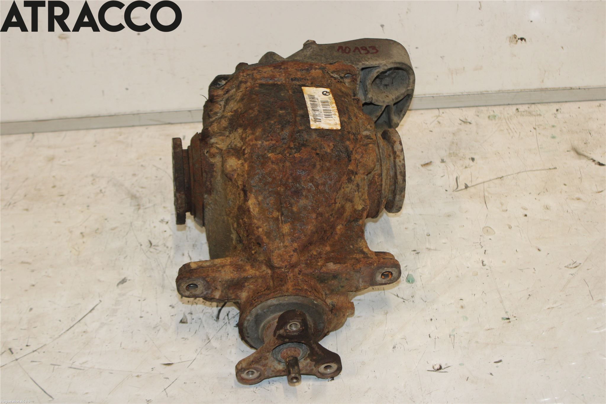 BMW 3 E90/91 SED/TOU 05-12 Bakaksel Kardang Bak -Diff