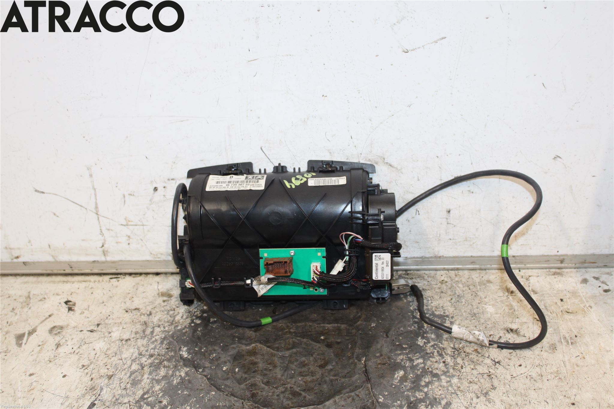 Peugeot 5008 10-16 Multifunktionsdisplay