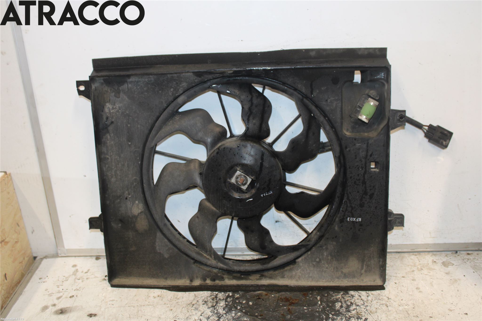 Kia SOUL 09- Kjølevifte Elektrisk