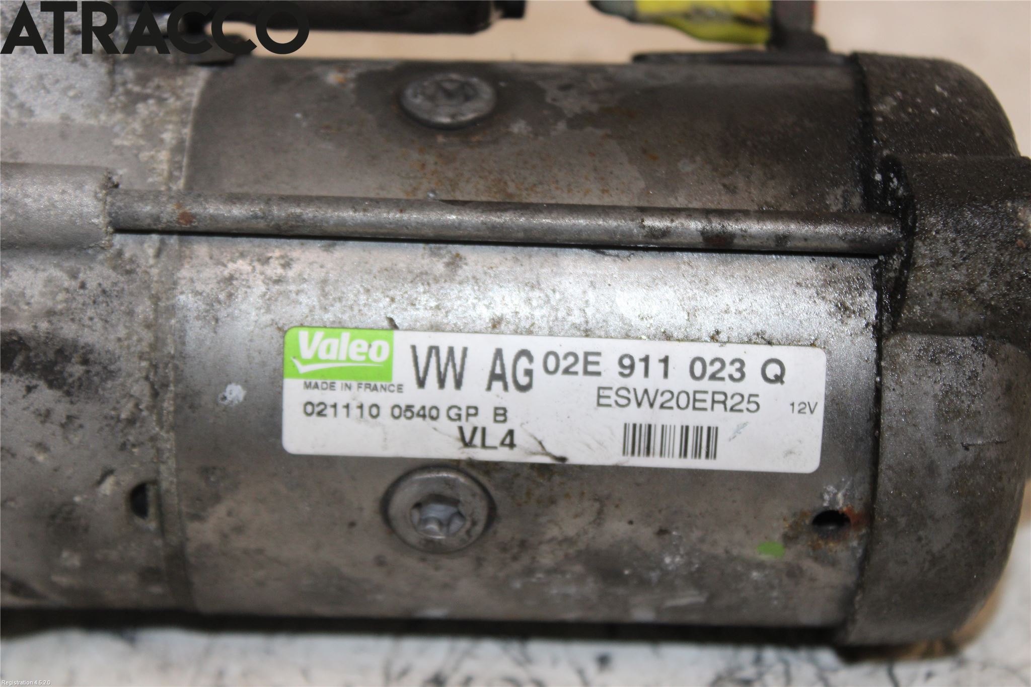 Volkswagen VW PASSAT 11-14 Startmotor