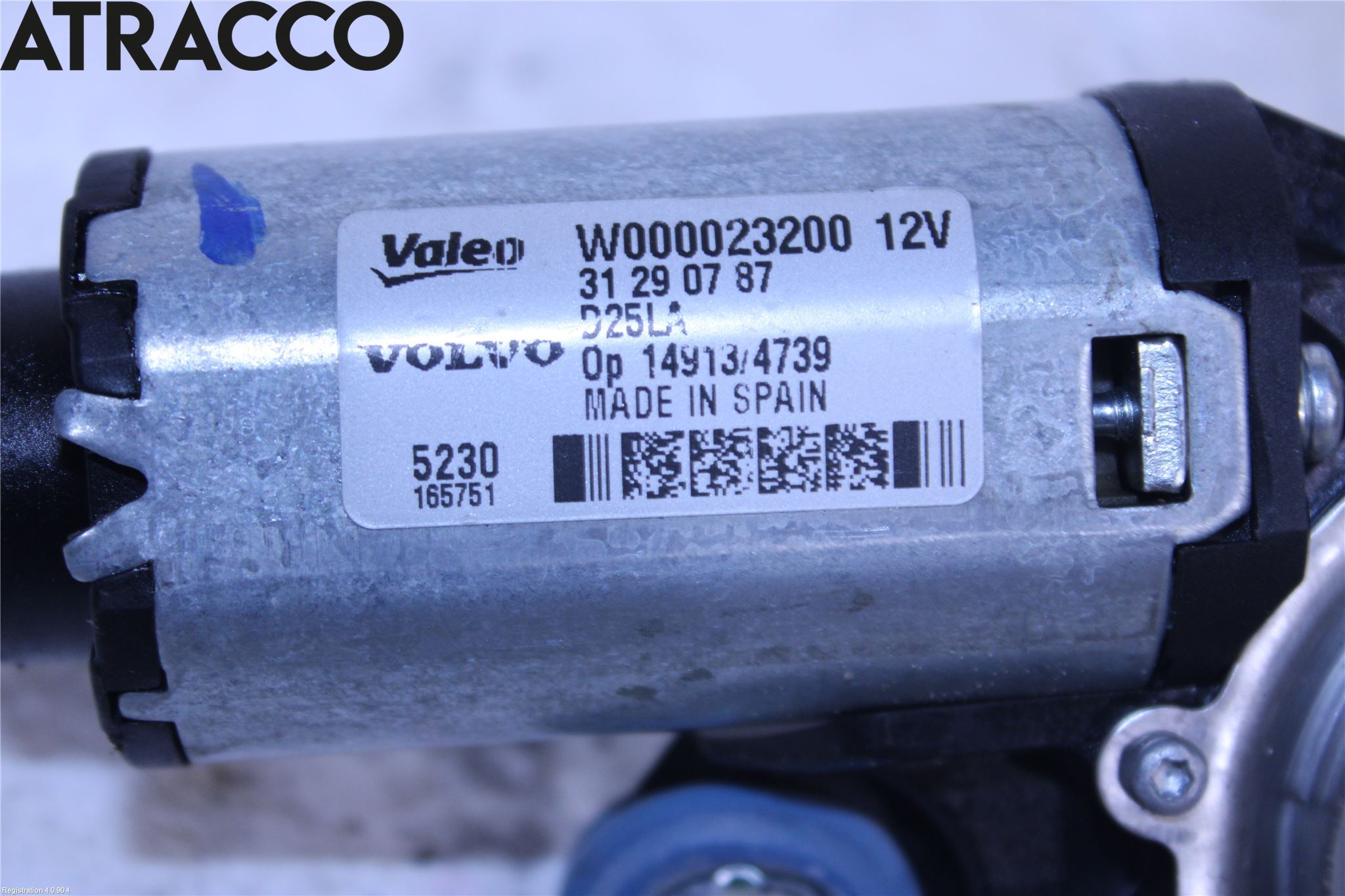 Volvo V70 08-13 Viskermotor Bakluke